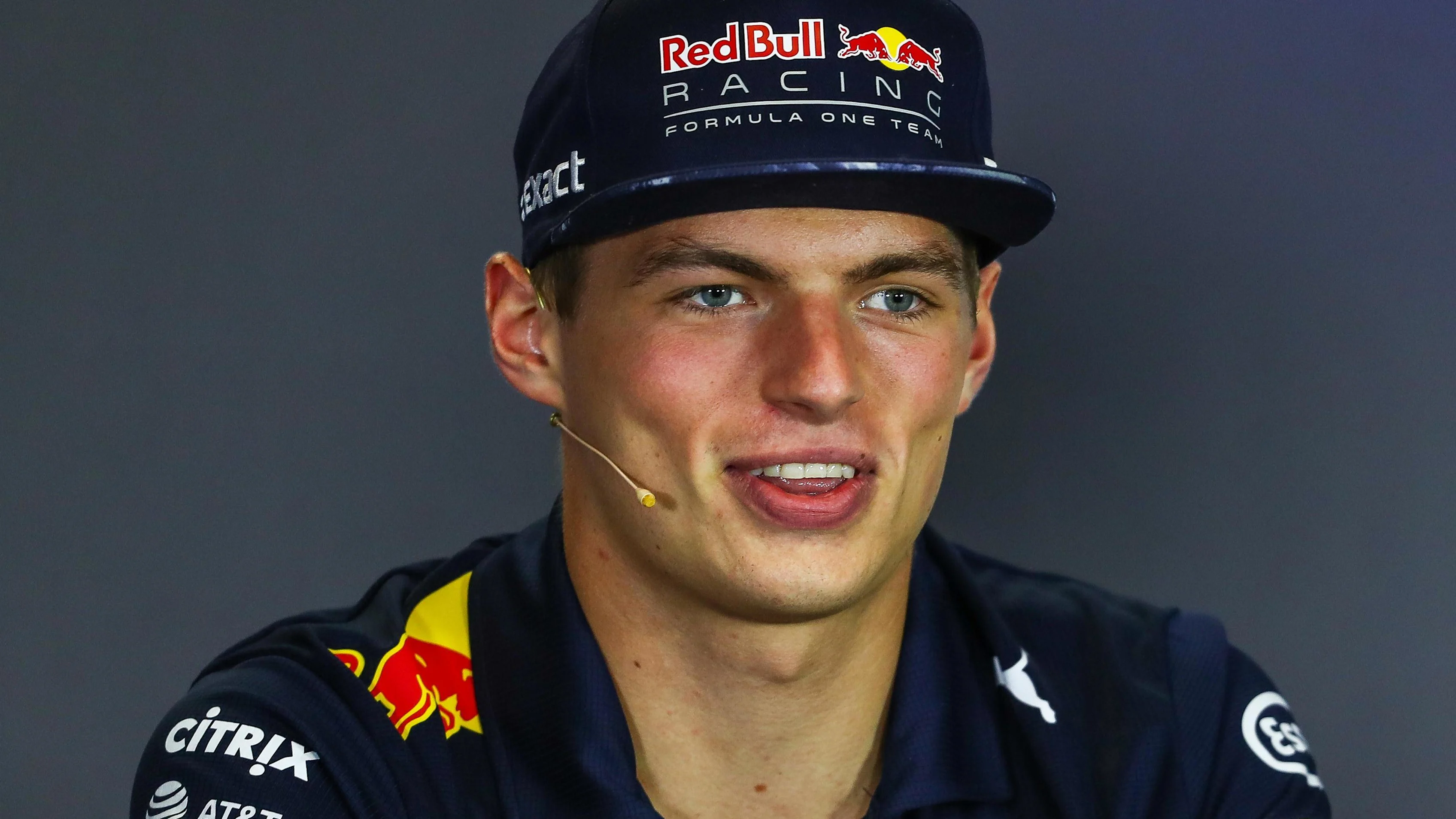 Max Verstappen (NED) Red Bull Racing in the Press Conference at Formula One World Championship, Rd11, Hungarian Grand Prix, Preparations, Hungaroring, Hungary, Thursday 27 July 2017. © Sutton Images
