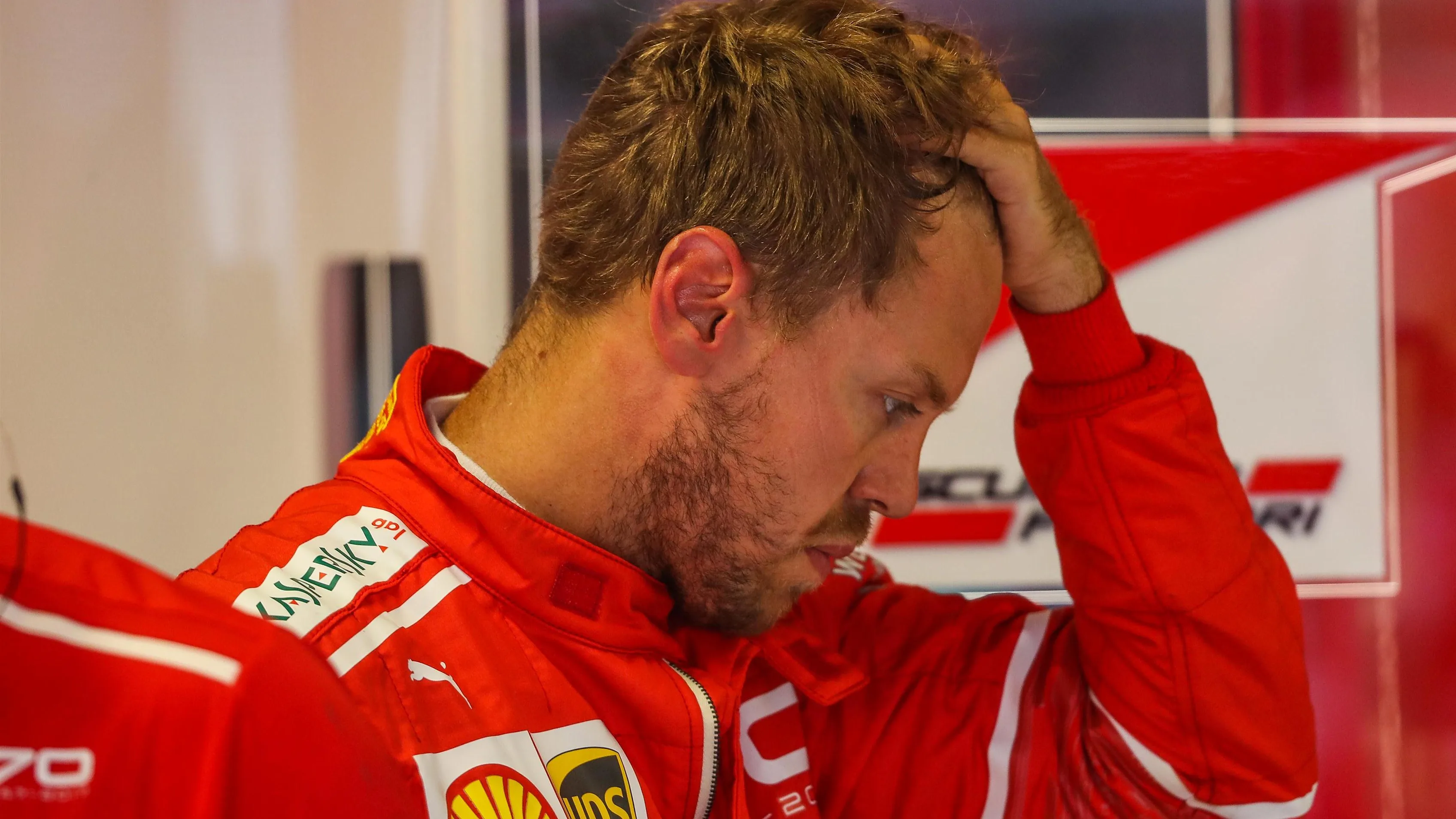 Sebastian Vettel (GER) Ferrari at Formula One World Championship, Rd13, Italian Grand Prix, Practice, Monza, Italy, Friday 1 September 2017. © Sutton Images