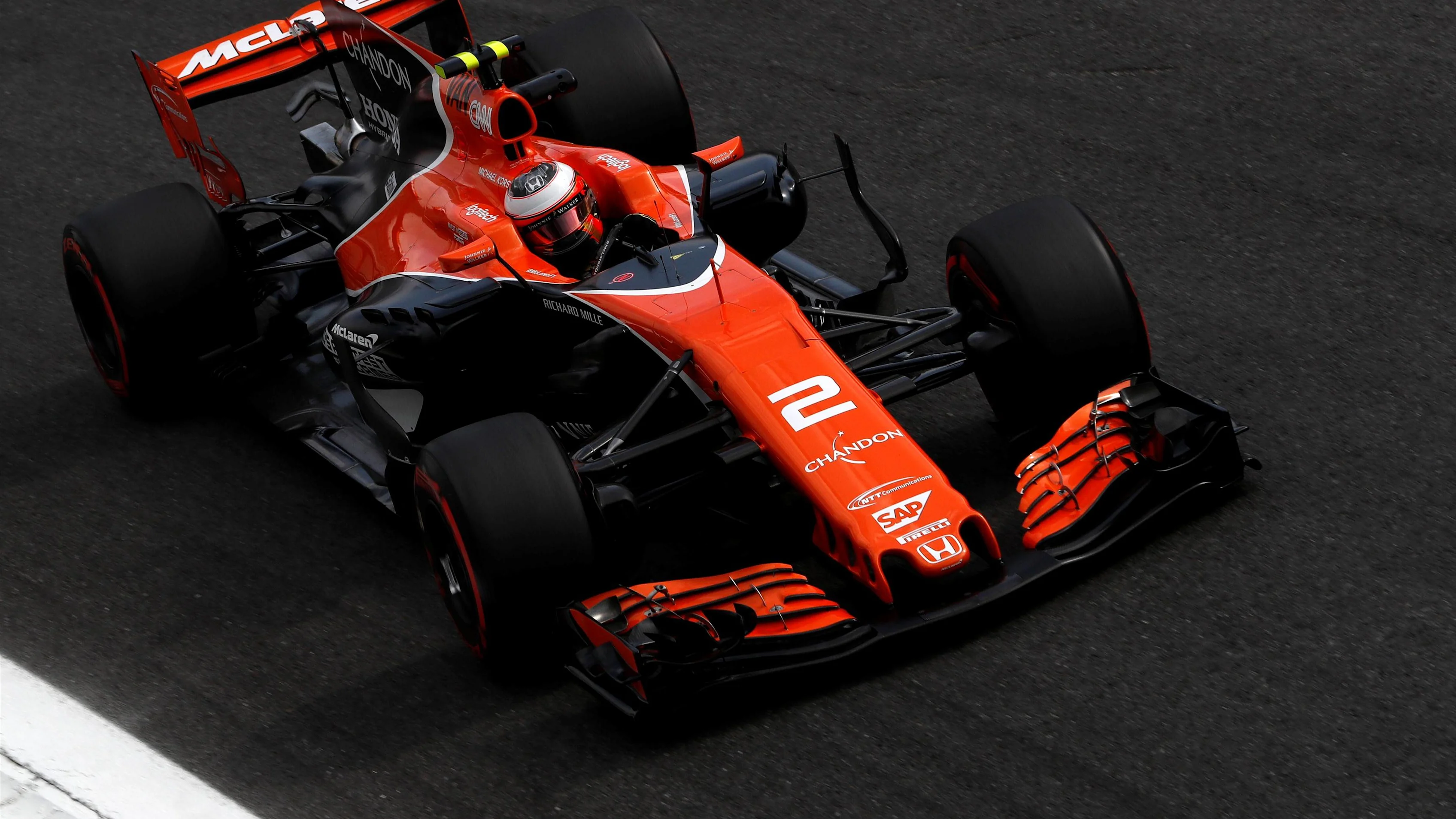 Stoffel Vandoorne (BEL) McLaren MCL32 at Formula One World Championship, Rd13, Italian Grand Prix, Practice, Monza, Italy, Friday 1 September 2017. © Sutton Images