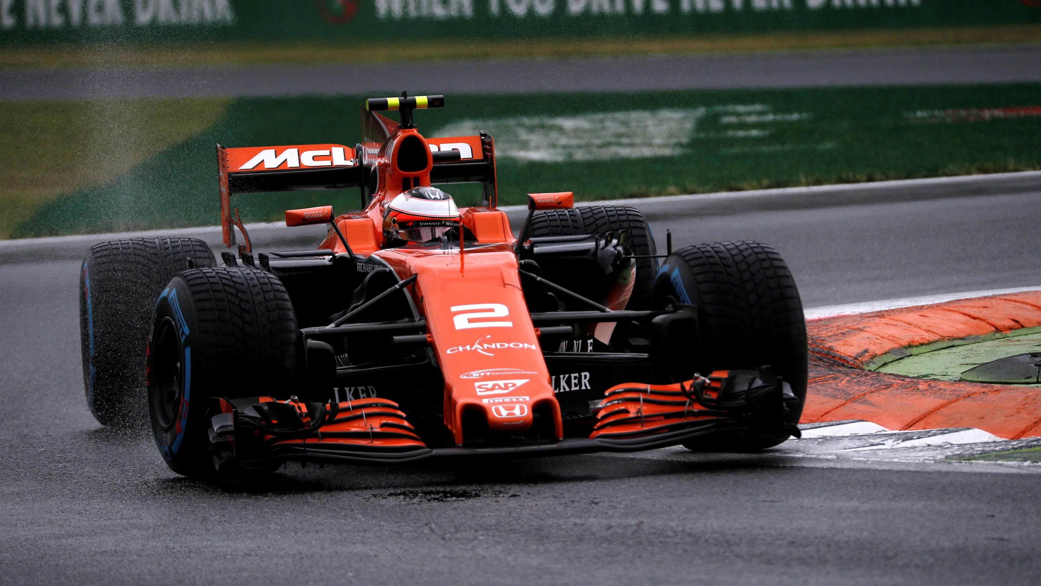 Stoffel Vandoorne (BEL) McLaren MCL32 at Formula One World Championship, Rd13, Italian Grand Prix, Qualifying, Monza, Italy, Saturday 2 September 2017. © Sutton Images