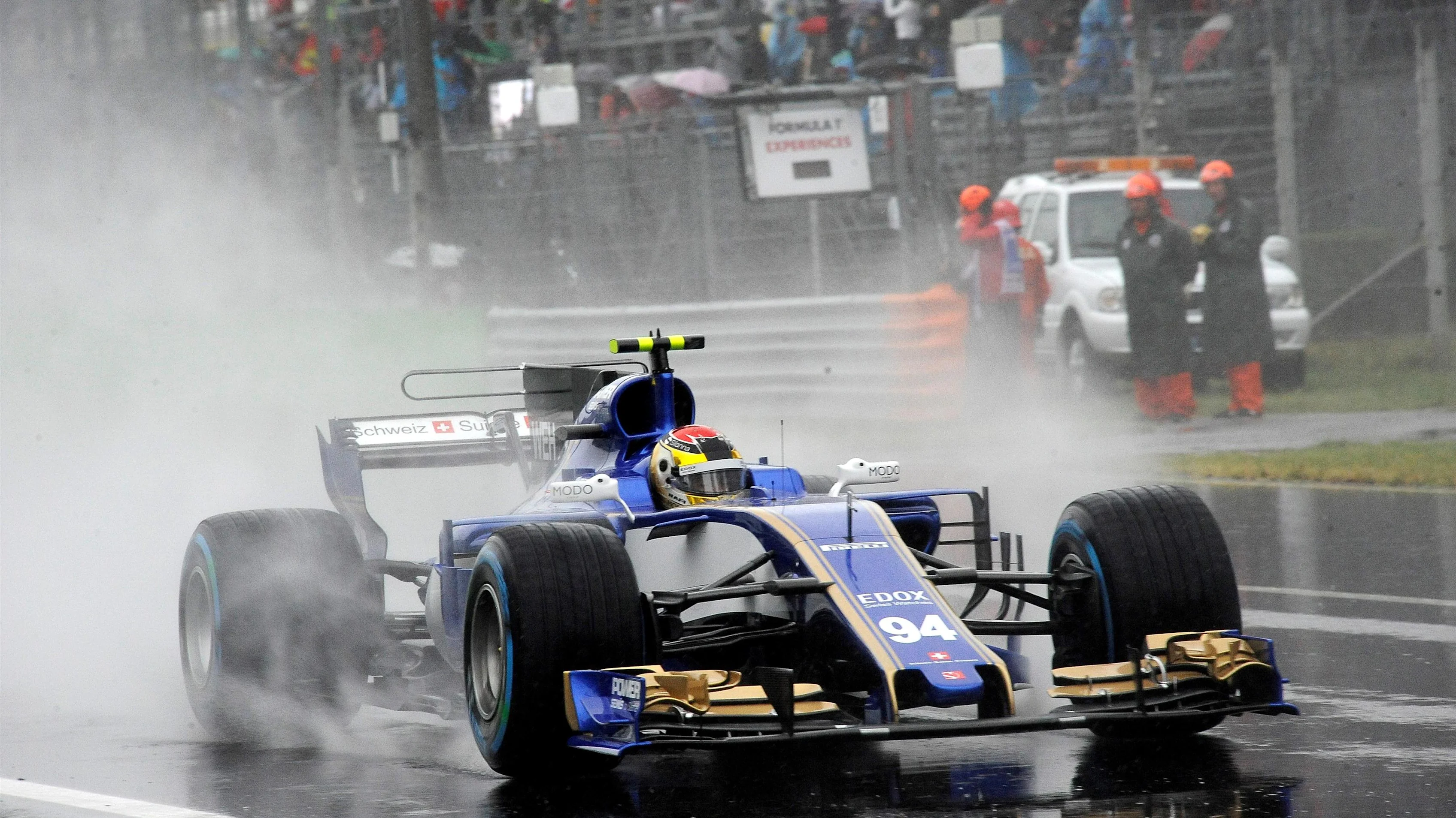 Pascal Wehrlein (GER) Sauber C36 at Formula One World Championship, Rd13, Italian Grand Prix, Qualifying, Monza, Italy, Saturday 2 September 2017. © Sutton Images