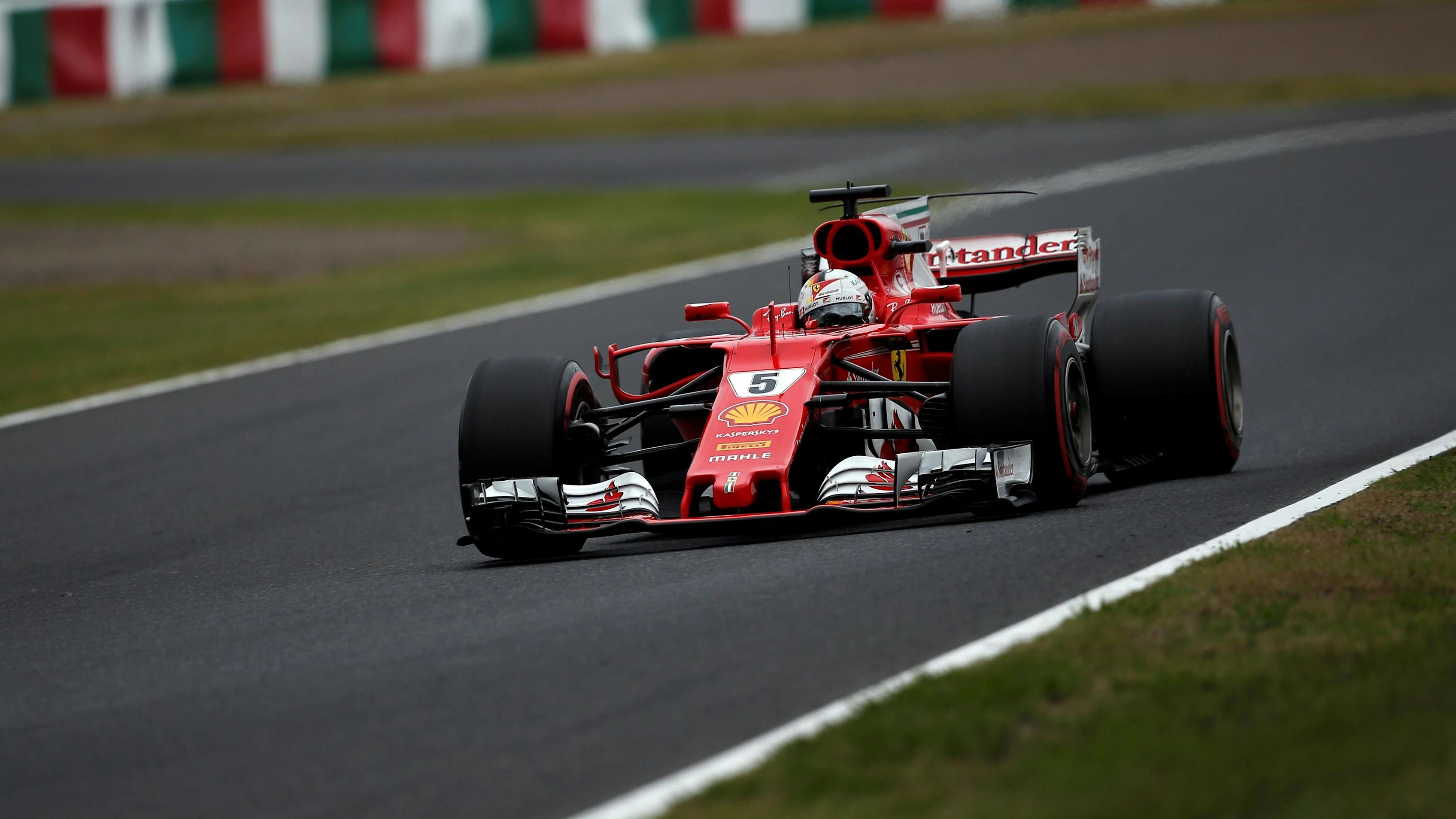 Sebastian Vettel (GER) Ferrari SF70-H at Formula One World Championship, Rd16, Japanese Grand Prix, Qualifying, Suzuka, Japan, Saturday 7 October 2017. © Manuel Goria/Sutton Images