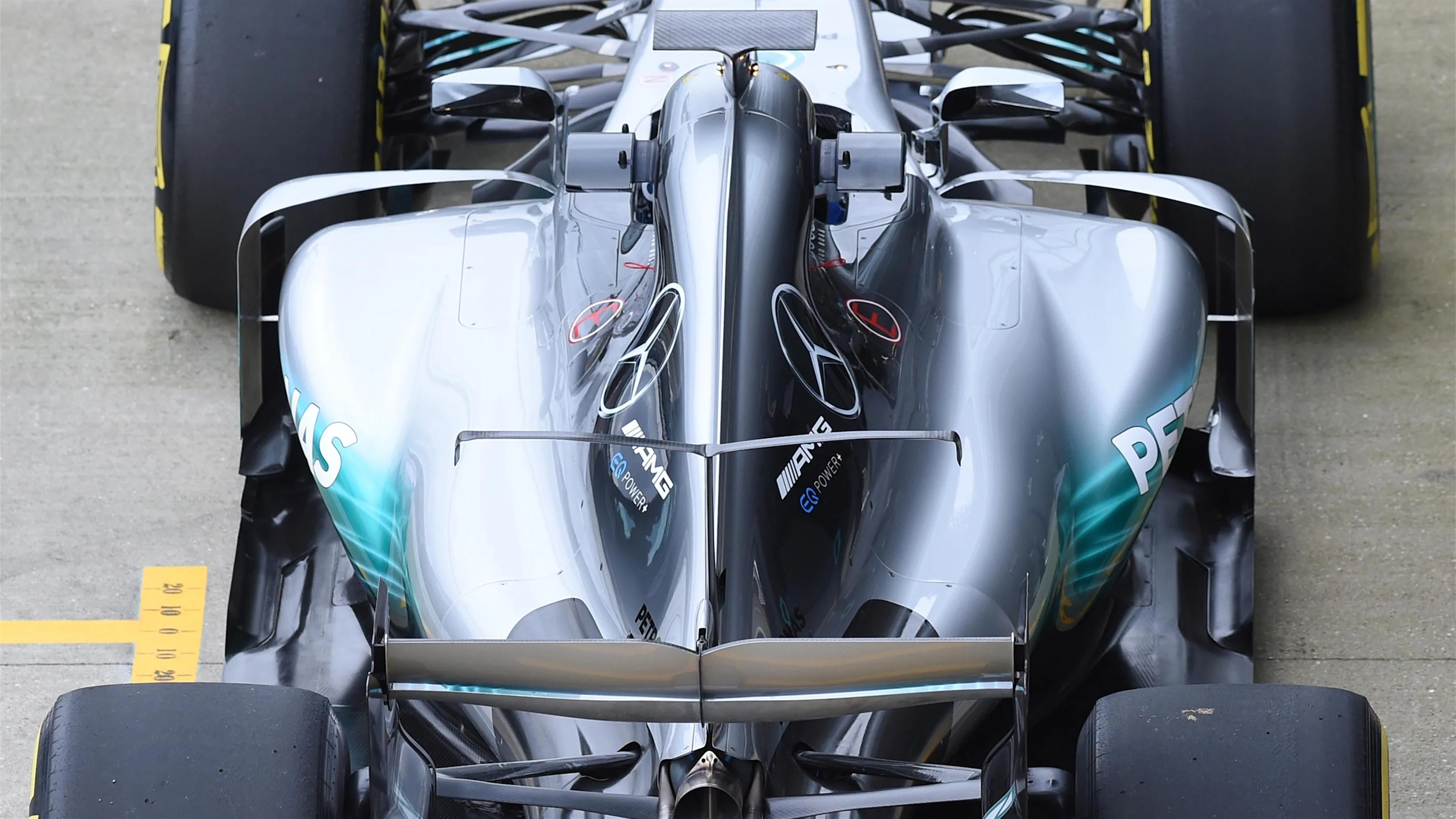 Mercedes-Benz F1 W08 Hybrid First