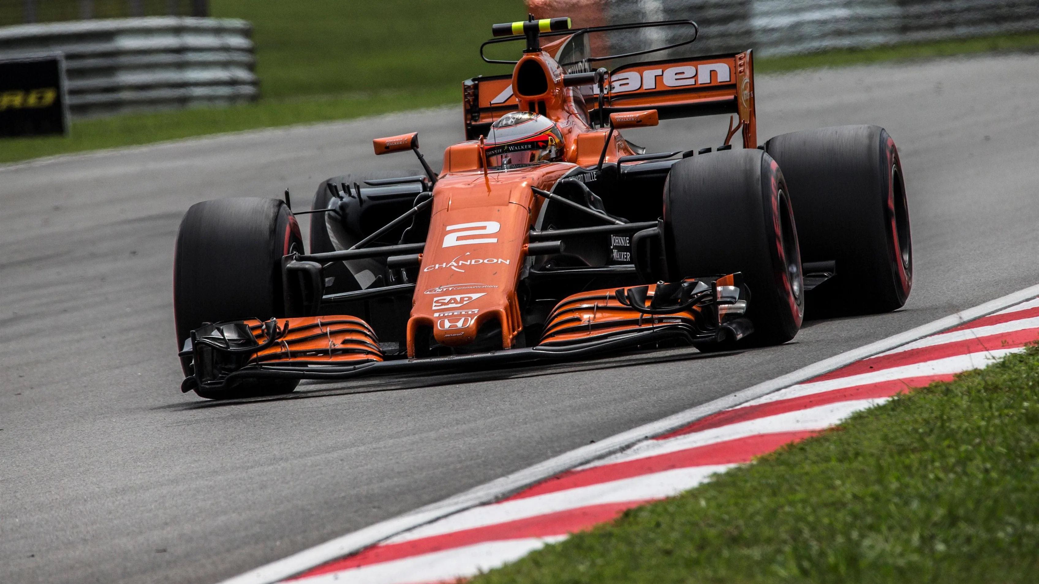 Stoffel Vandoorne (BEL) McLaren MCL32 at Formula One World Championship, Rd15, Malaysian Grand
