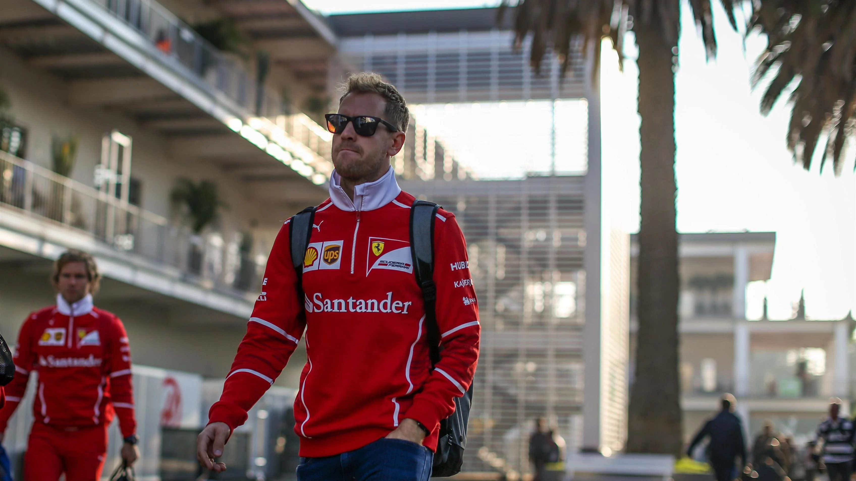 Sebastian Vettel (GER) Ferrari at Formula One World Championship, Rd18, Mexican Grand Prix, Practice, Circuit Hermanos Rodriguez, Mexico City, Mexico, Friday 27 October 2017. © Mirko Stange/Sutton Images
