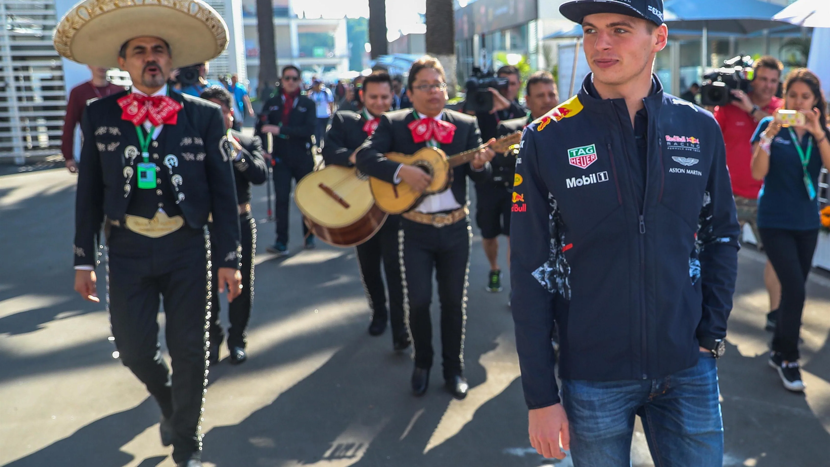 Max Verstappen (NED) Red Bull Racing at Formula One World Championship, Rd18, Mexican Grand Prix, Preparations, Circuit Hermanos Rodriguez, Mexico City, Mexico, Thursday 26 October 2017. © Kym Illman/Sutton Images