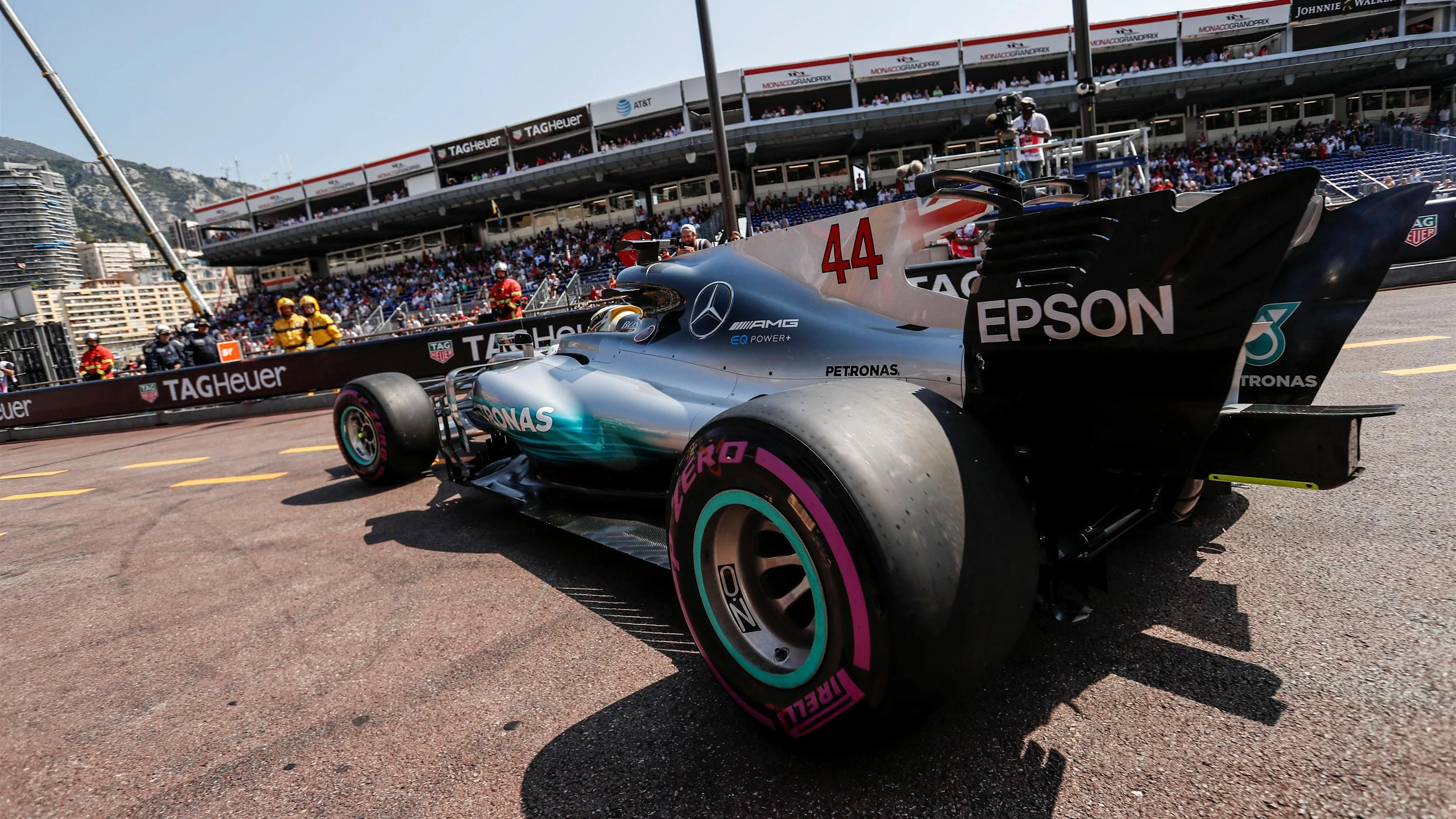 Lewis Hamilton (GBR) Mercedes-Benz F1 W08 Hybrid at Formula One World Championship, Rd6, Monaco Grand Prix, Qualifying, Monte-Carlo, Monaco, Saturday 27 May 2017. © Sutton Images