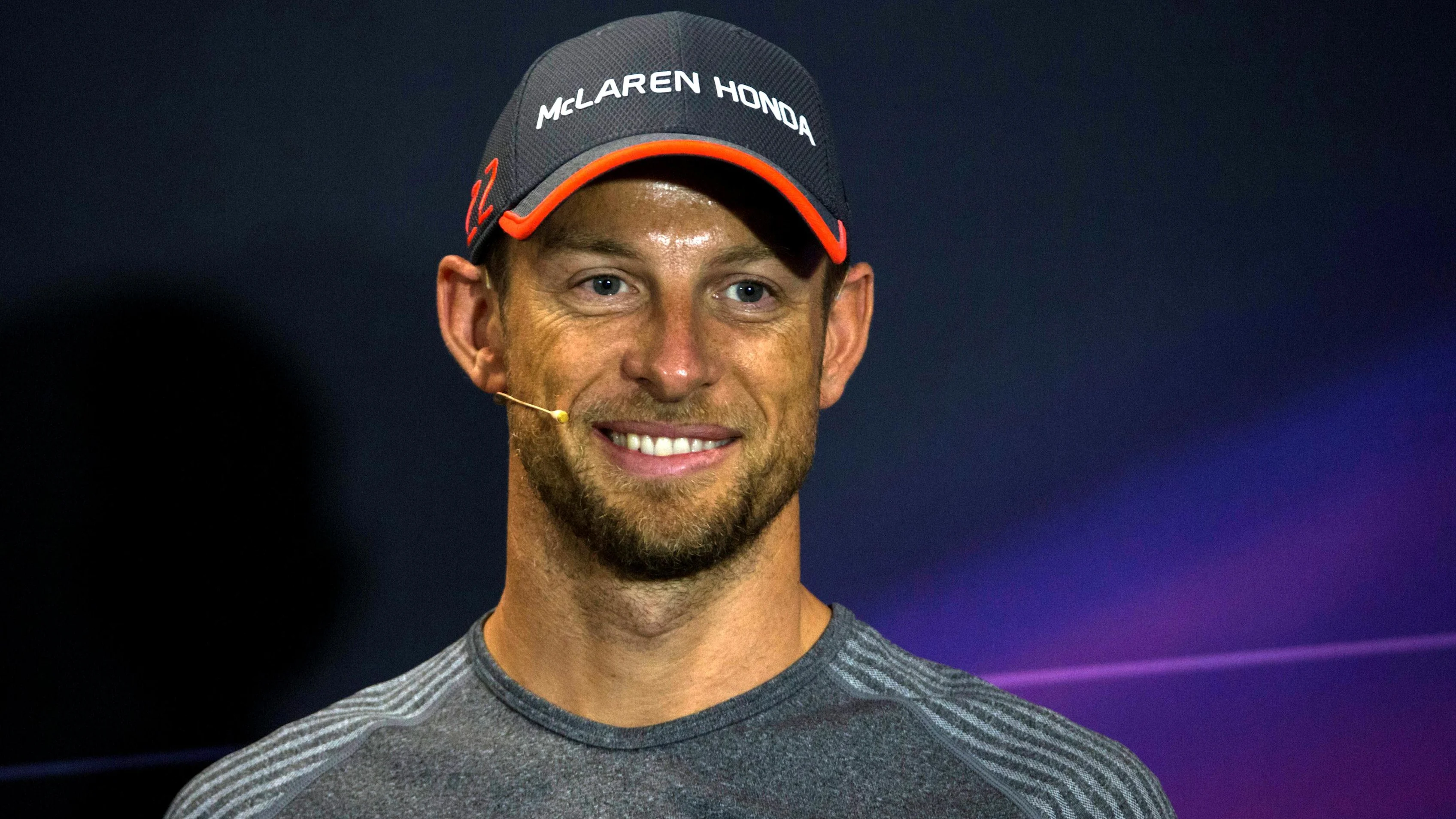 Jenson Button (GBR) McLaren in the Press Conference at Formula One World Championship, Rd6, Monaco Grand Prix, Preparations, Monte-Carlo, Monaco, Wednesday 24 May 2017. © Sutton Images