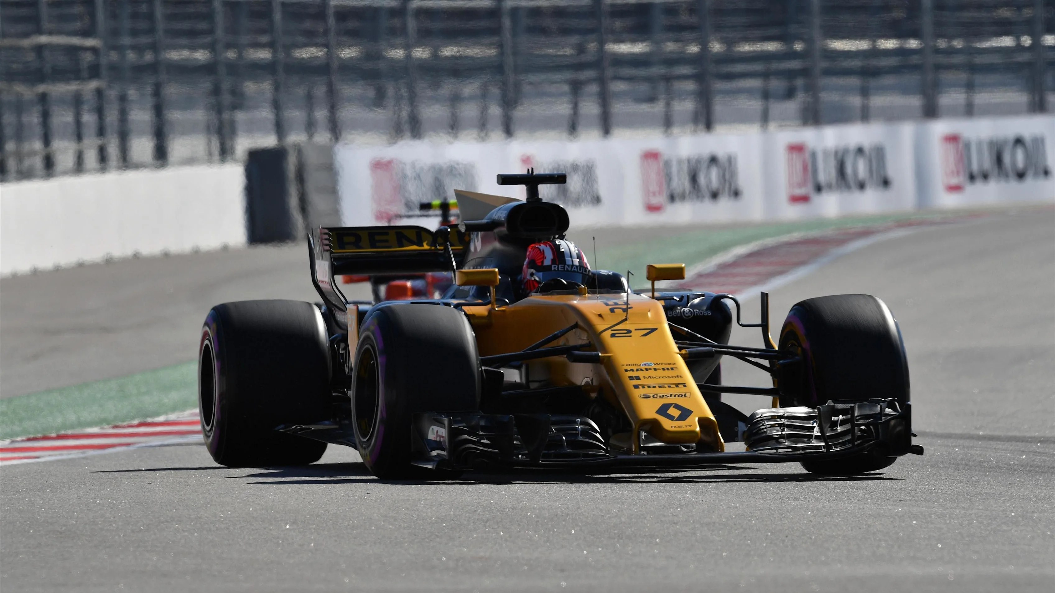 Nico Hulkenberg (GER) Renault Sport F1 Team RS17 at Formula One World Championship, Rd4, Russian Grand Prix, Practice, Sochi Autodrom, Sochi, Krasnodar Krai, Russia, Friday 28 April 2017. © Sutton Motorsport Images
