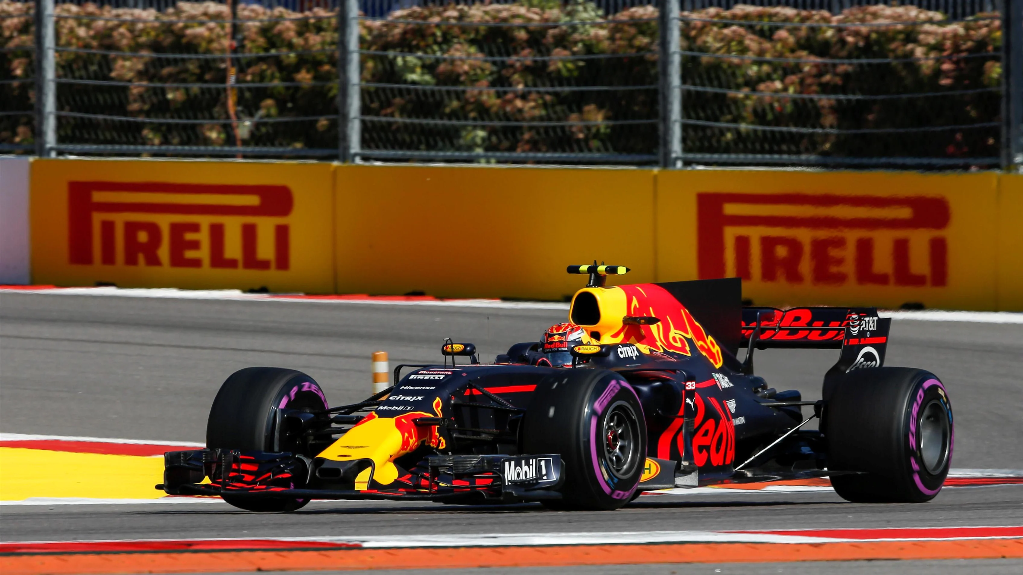 Max Verstappen (NED) Red Bull Racing RB13 at Formula One World Championship, Rd4, Russian Grand Prix, Qualifying, Sochi Autodrom, Sochi, Krasnodar Krai, Russia, Saturday 29 April 2017. © Sutton Motorsport Images