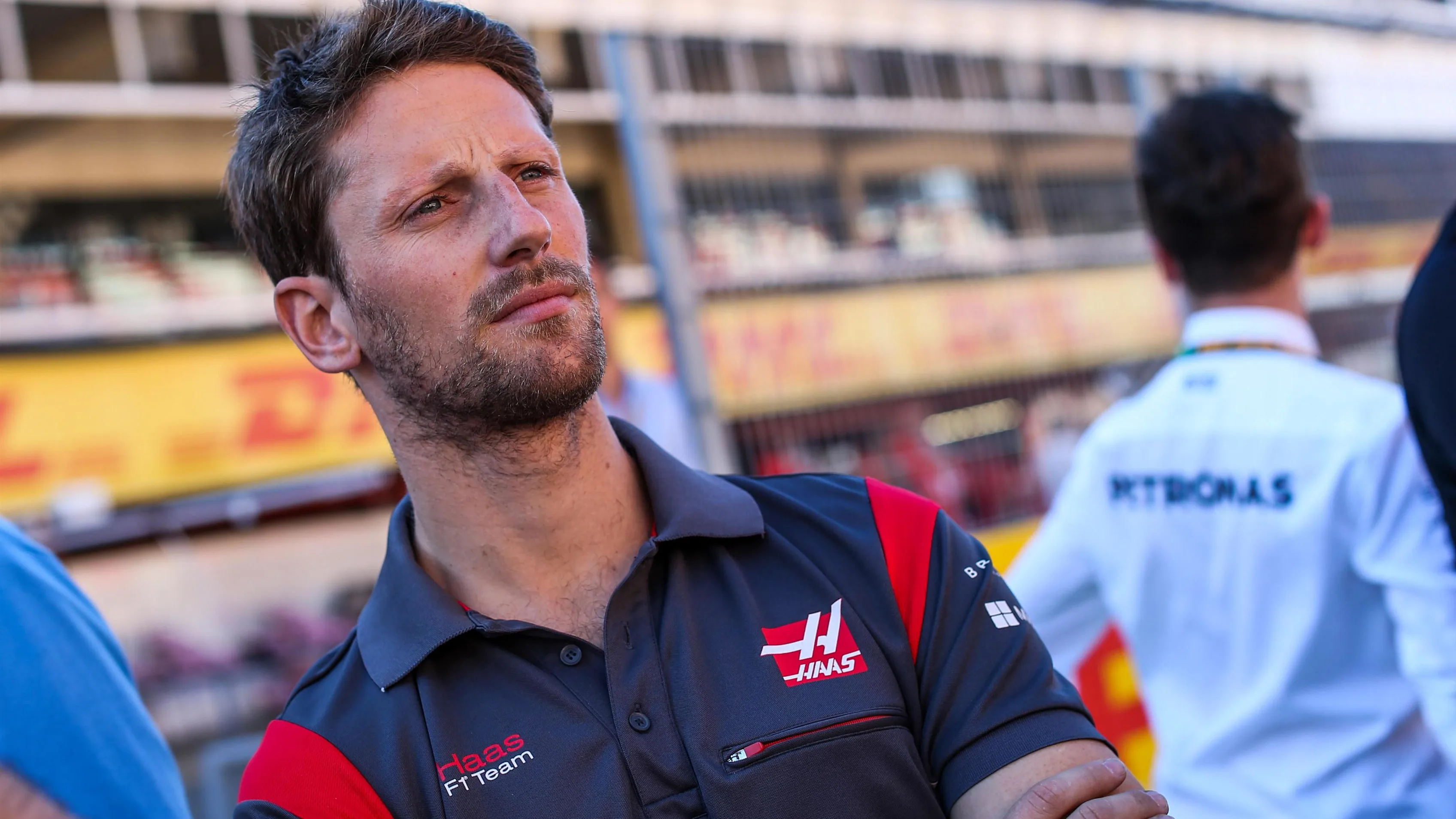 Romain Grosjean (FRA) Haas F1 at Formula One World Championship, Rd5, Spanish Grand Prix, Practice, Barcelona, Spain, Friday 12 May 2017. © Sutton Motorsport Images