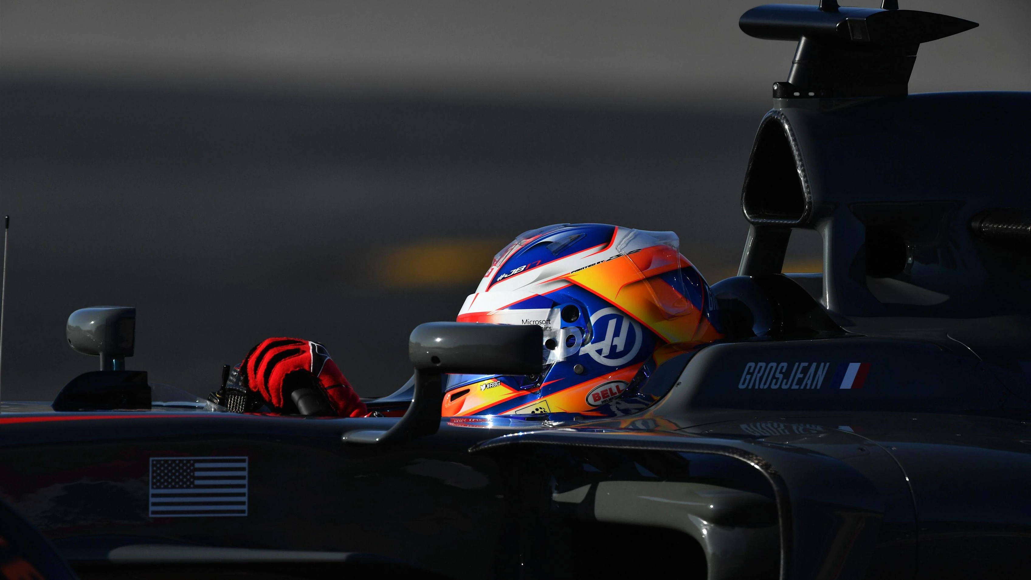 Romain Grosjean (FRA) Haas VF-17 at Formula One Testing, Day Four, Barcelona, Spain, 10 March 2017. © Sutton Images