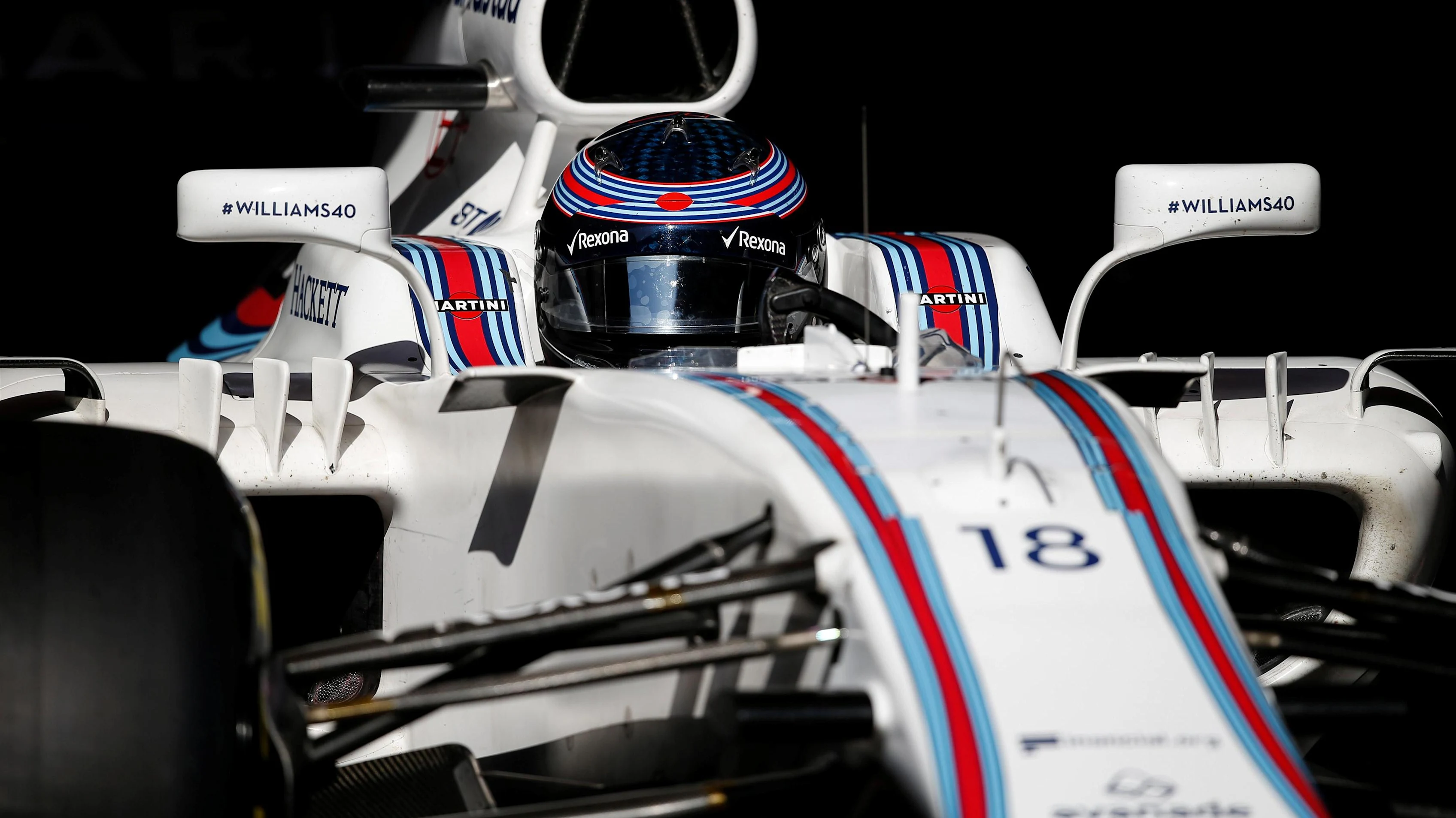 Lance Stroll (CDN) Williams FW40 at Formula One Testing, Day Four, Barcelona, Spain, 10 March 2017. © Sutton Images