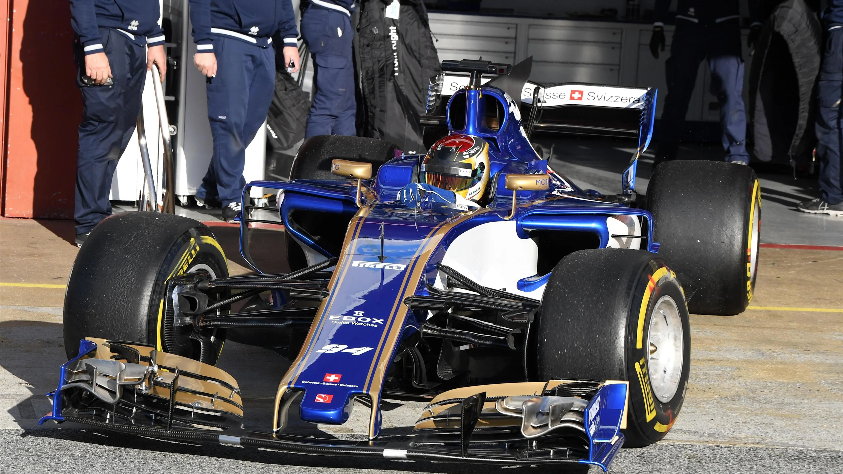 Pascal Wehrlein (GER) Sauber C36 at Formula One Testing, Day One, Barcelona, Spain, 7 March 2017. © Sutton Images