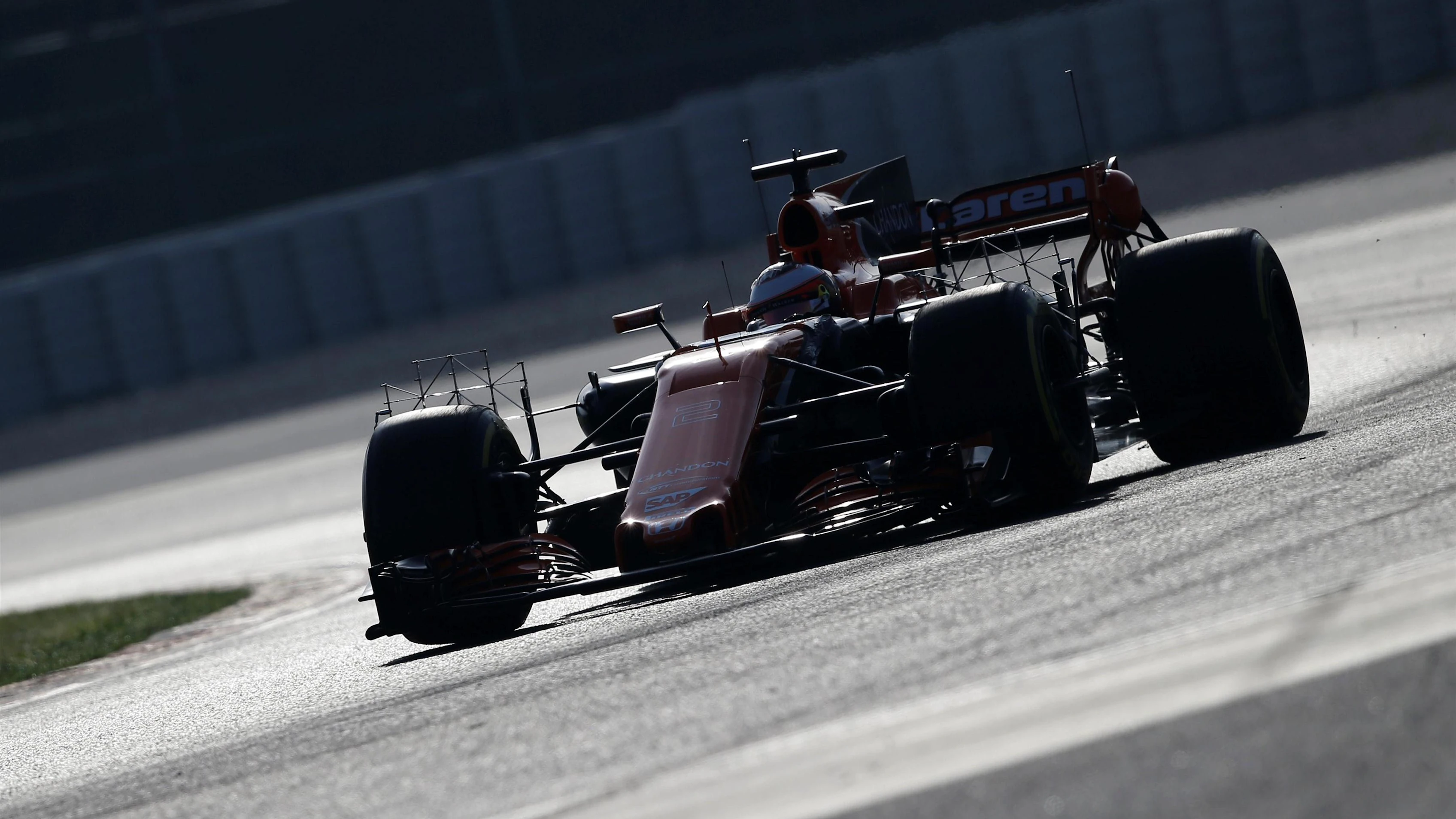 Stoffel Vandoorne (BEL) McLaren MCL32 at Formula One Testing, Day Three, Barcelona, Spain, 9 March 2017. © Sutton Images