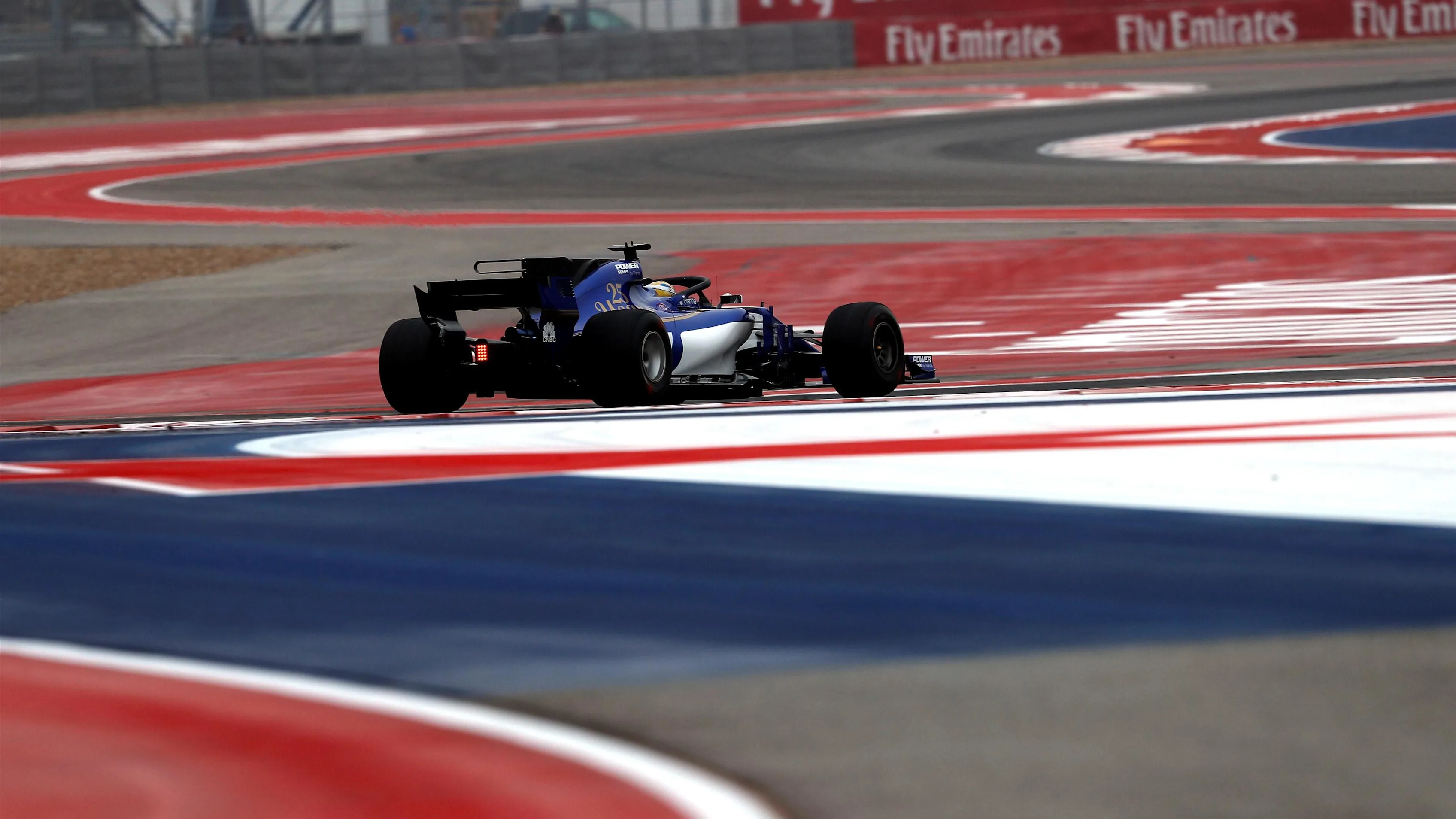 Marcus Ericsson (SWE) Sauber C36 at Formula One World Championship, Rd17, United States Grand Prix, Practice, Circuit of the Americas, Austin, Texas, USA, Friday 20 October 2017. © Manuel Goria/Sutton Images