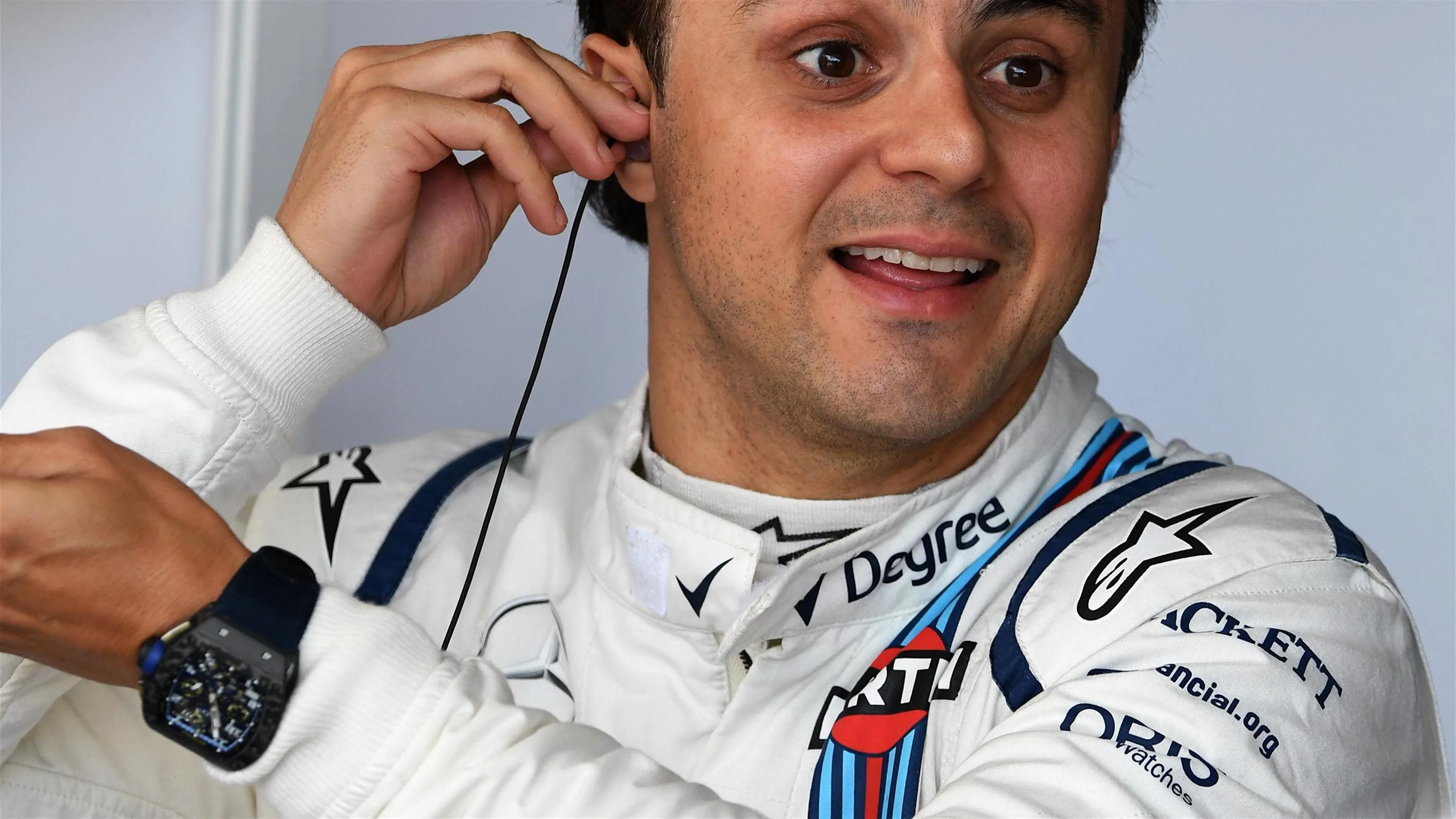 Felipe Massa (BRA) Williams at Formula One World Championship, Rd17, United States Grand Prix, Qualifying, Circuit of the Americas, Austin, Texas, USA, Saturday 21 October 2017. © Mark Sutton/Sutton Images