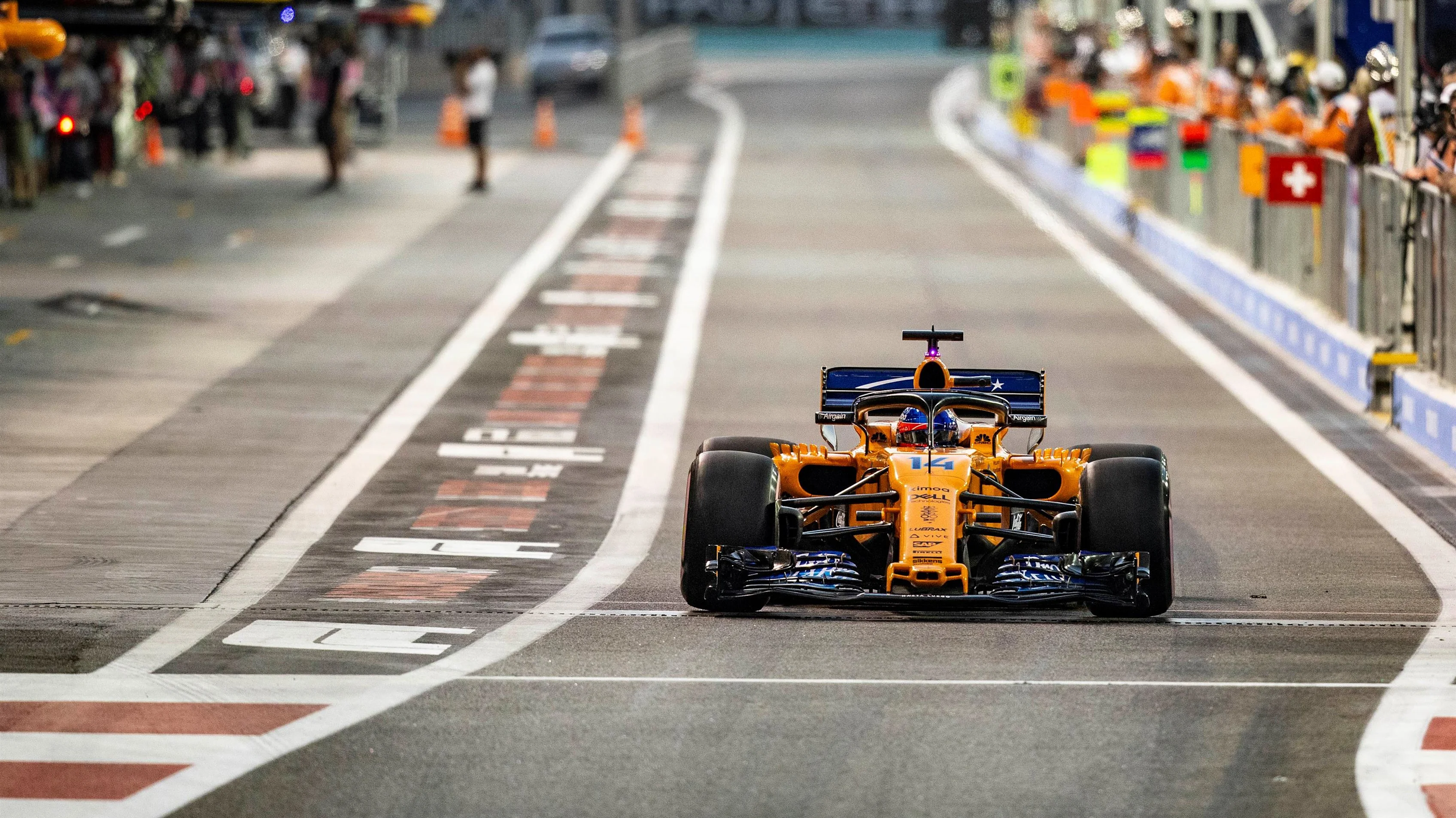 Fernando Alonso, McLaren MCL33 at Formula One World Championship, Rd21, Abu Dhabi Grand Prix,