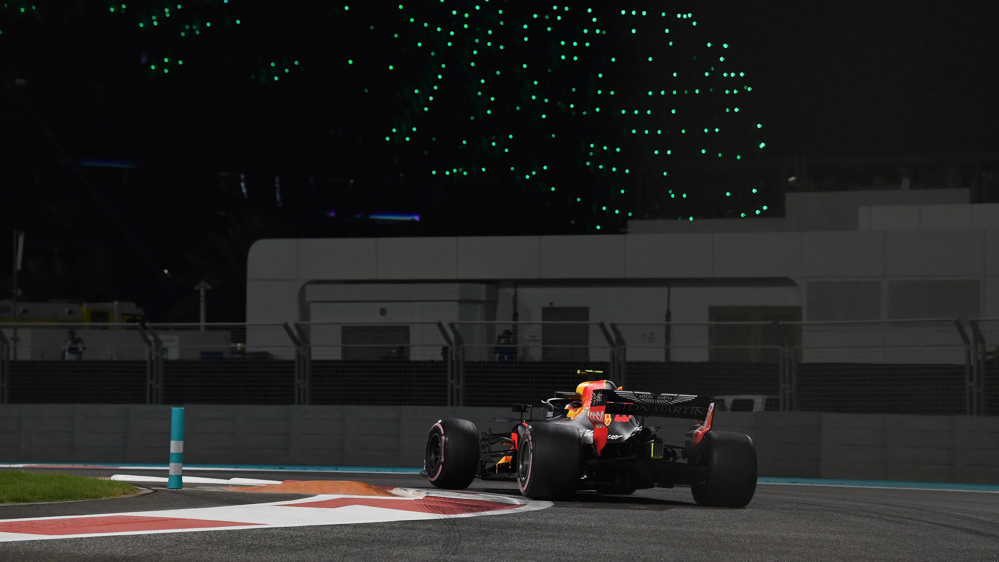 Max Verstappen, Red Bull Racing RB14 at Formula One World Championship, Rd21, Abu Dhabi Grand Prix,