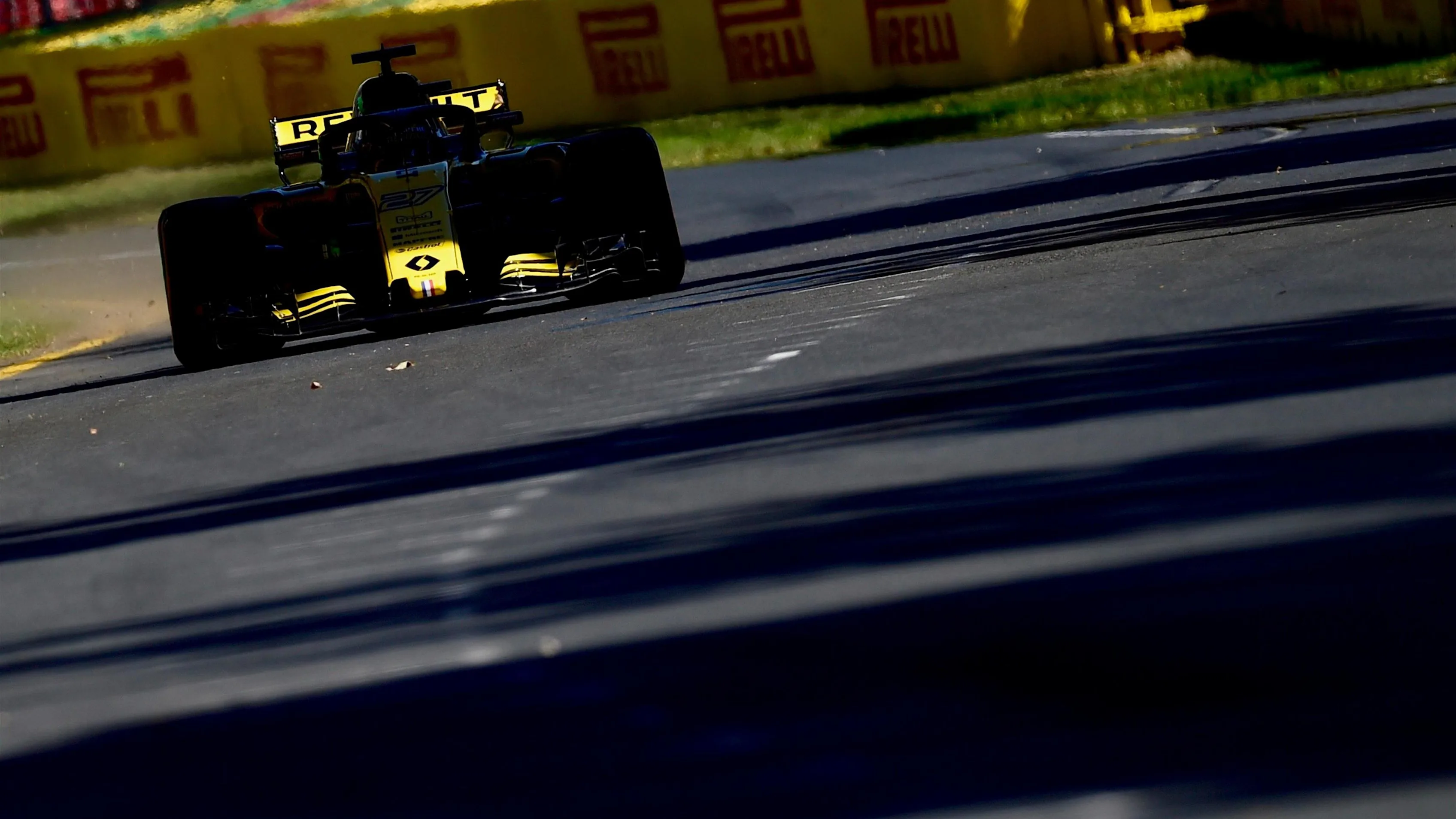 Nico Hulkenberg (GER) Renault Sport F1 Team RS18 at Formula One World Championship, Rd1, Australian Grand Prix, Practice, Melbourne, Australia, Friday 23 March 2018. © Jerry Andre/Sutton Images