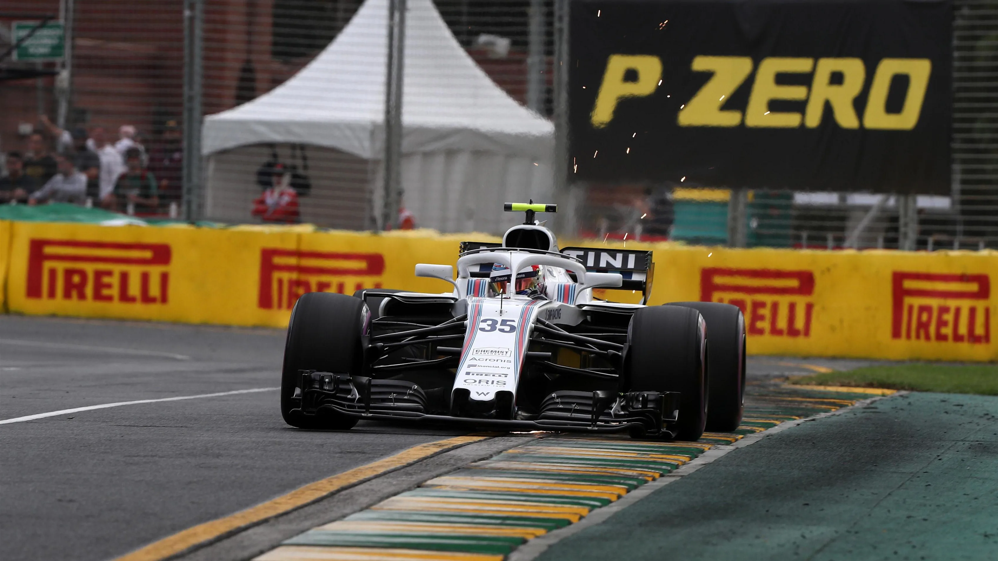 Sergey Sirotkin (RUS) Williams FW41 at Formula One World Championship, Rd1, Australian Grand Prix, Qualifying, Melbourne, Australia, Saturday 24 March 2018. © Dirk Klynsmith/Sutton Images
