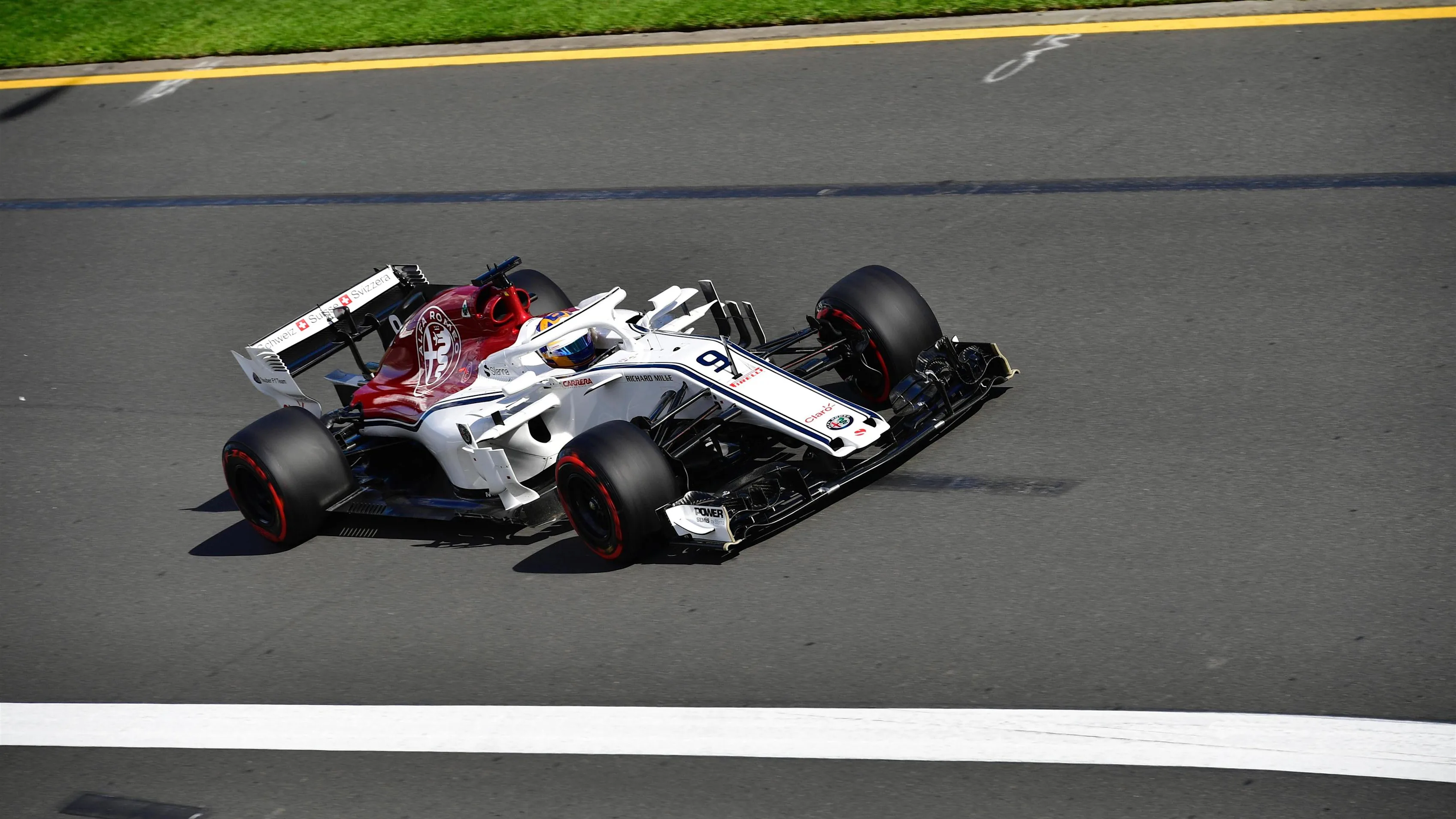 Marcus Ericsson (SWE) Alfa Romeo Sauber C37 at Formula One World Championship, Rd1, Australian Grand Prix, Race, Melbourne, Australia, Sunday 25 March 2018. © Jerry Andre/Sutton Images