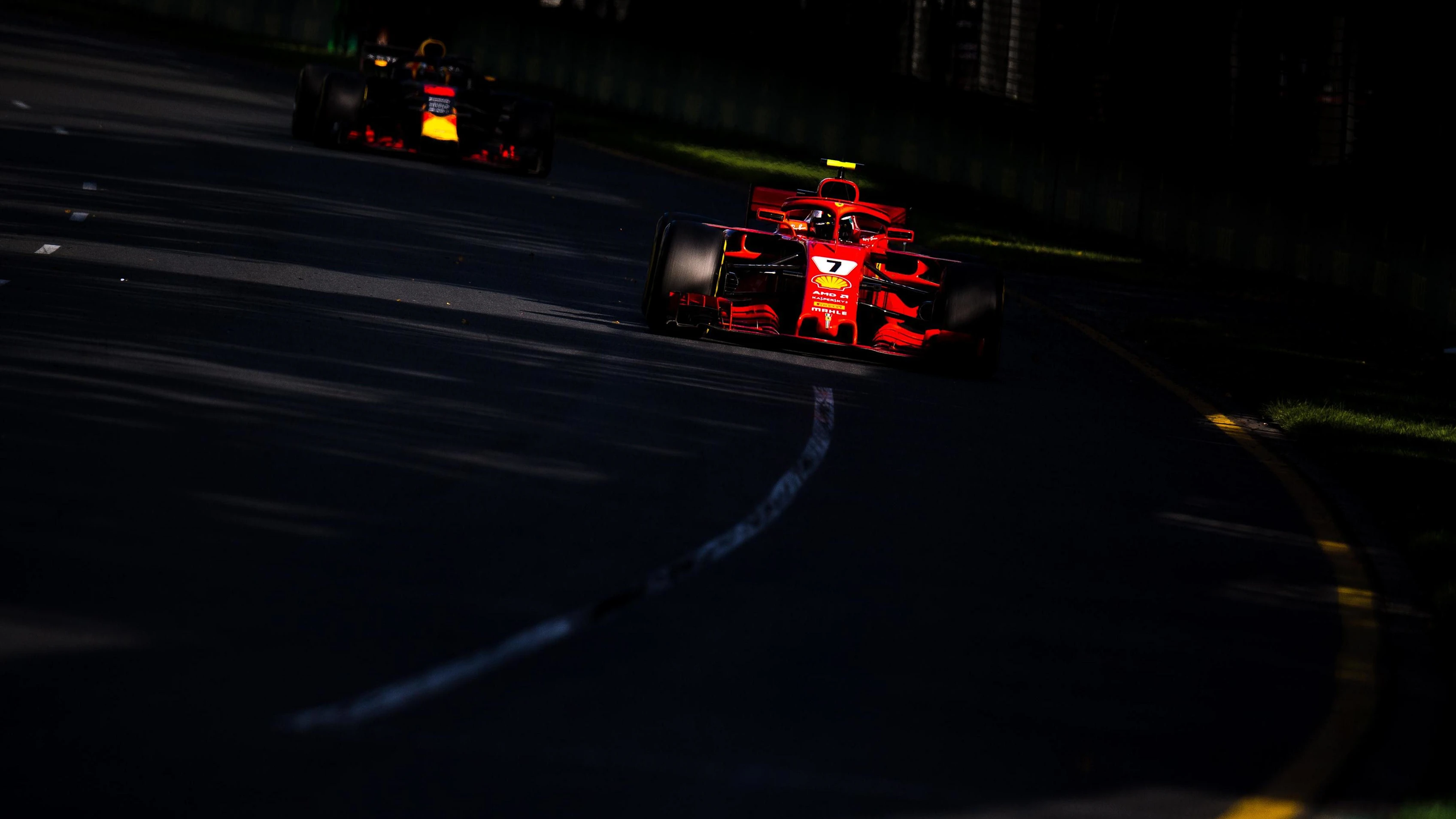 Kimi Raikkonen (FIN) Ferrari SF-71H at Formula One World Championship, Rd1, Australian Grand Prix, Race, Melbourne, Australia, Sunday 25 March 2018. © Daniel Kalisz/Sutton Images