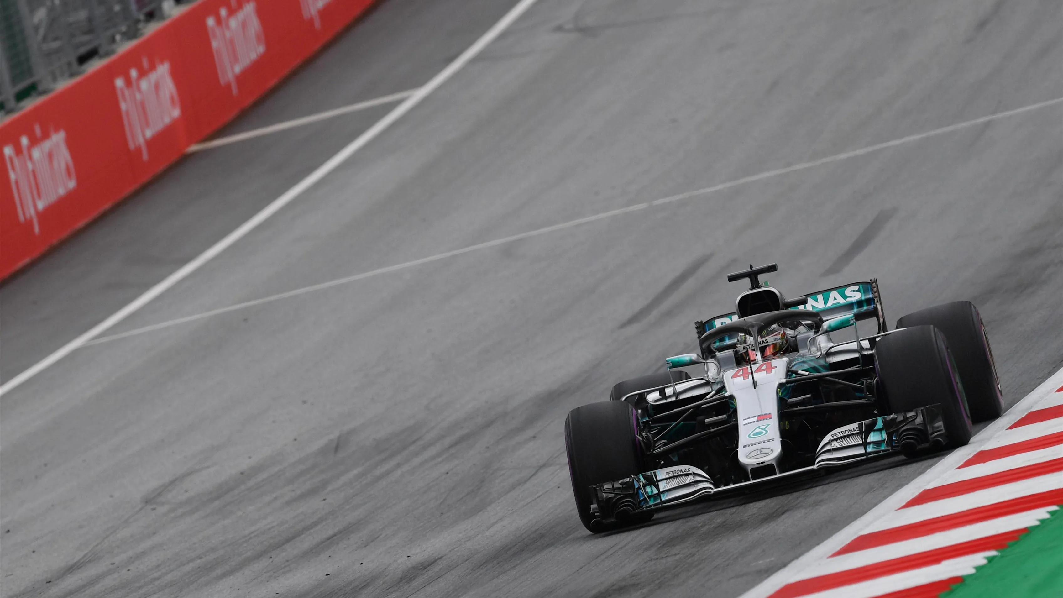 Lewis Hamilton (GBR) Mercedes-AMG F1 W09 EQ Power+ at Formula One World Championship, Rd9, Austrian
