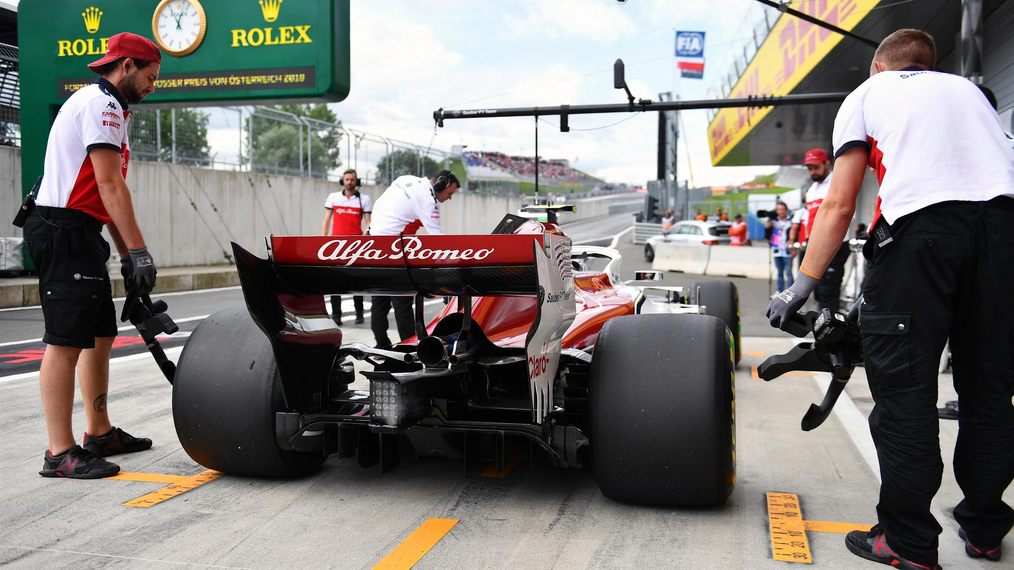 Charles Leclerc (MON) Alfa Romeo Sauber C37 at Formula One World Championship, Rd9, Austrian Grand Prix, Practice, Spielberg, Austria, Friday 29 June 2018. © Mark Sutton/Sutton Images