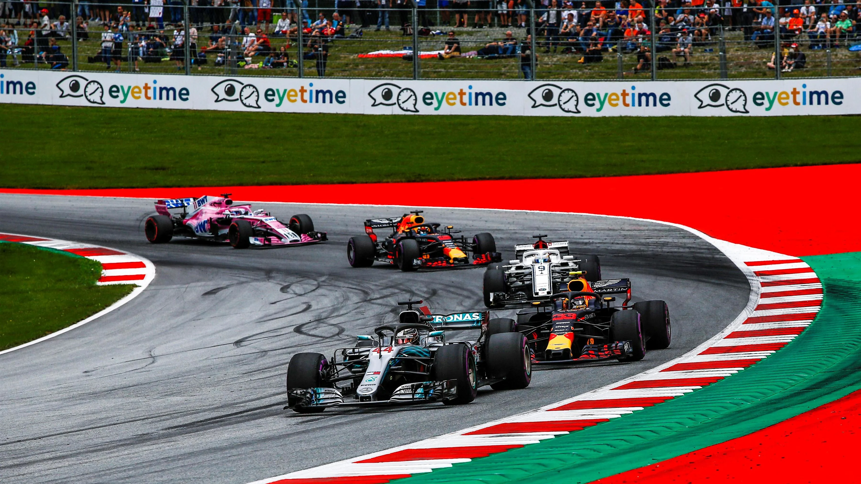 Lewis Hamilton (GBR) Mercedes-AMG F1 W09 EQ Power+ at Formula One World Championship, Rd9, Austrian