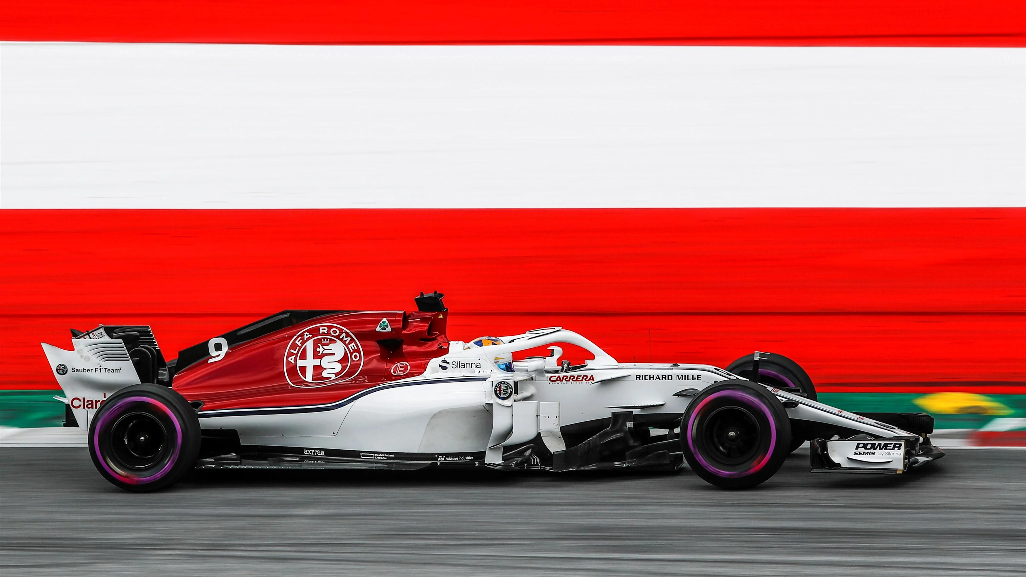Marcus Ericsson (SWE) Alfa Romeo Sauber C37 at Formula One World Championship, Rd9, Austrian Grand