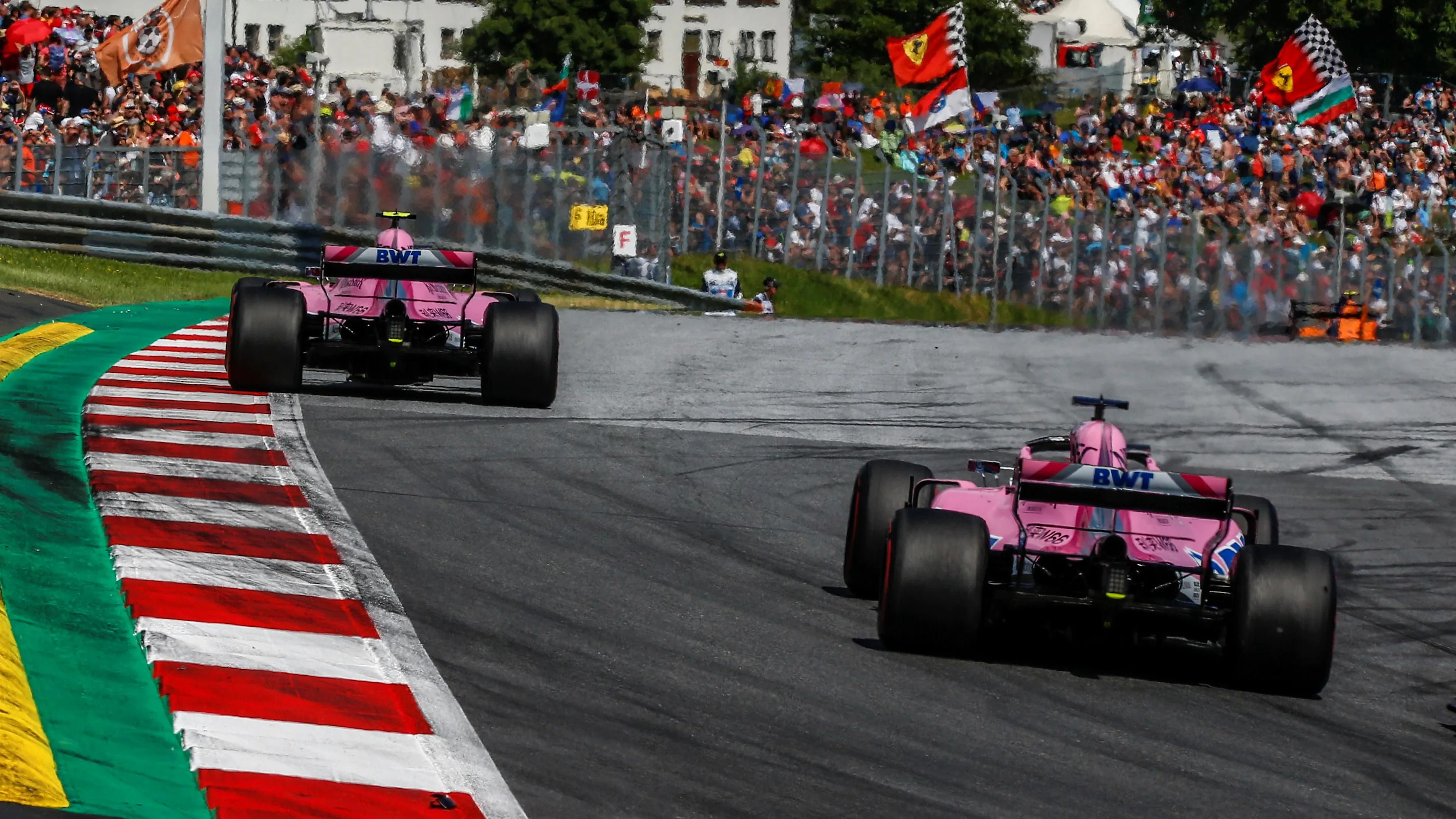 Sergio Perez (MEX) Force India VJM11 at Formula One World Championship, Rd9, Austrian Grand Prix,