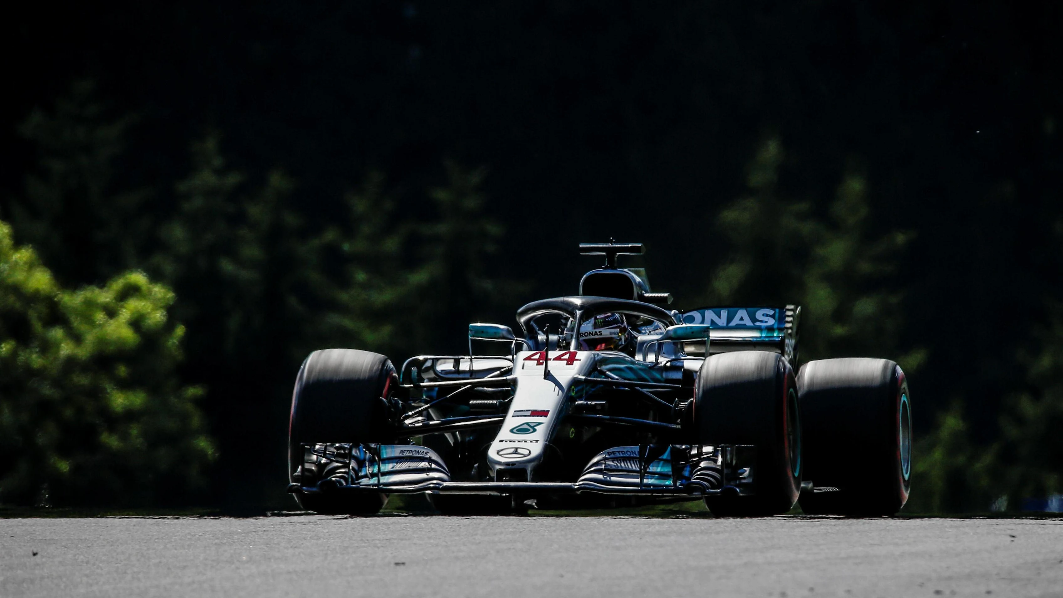 Lewis Hamilton (GBR) Mercedes-AMG F1 W09 EQ Power+ at Formula One World Championship, Rd9, Austrian