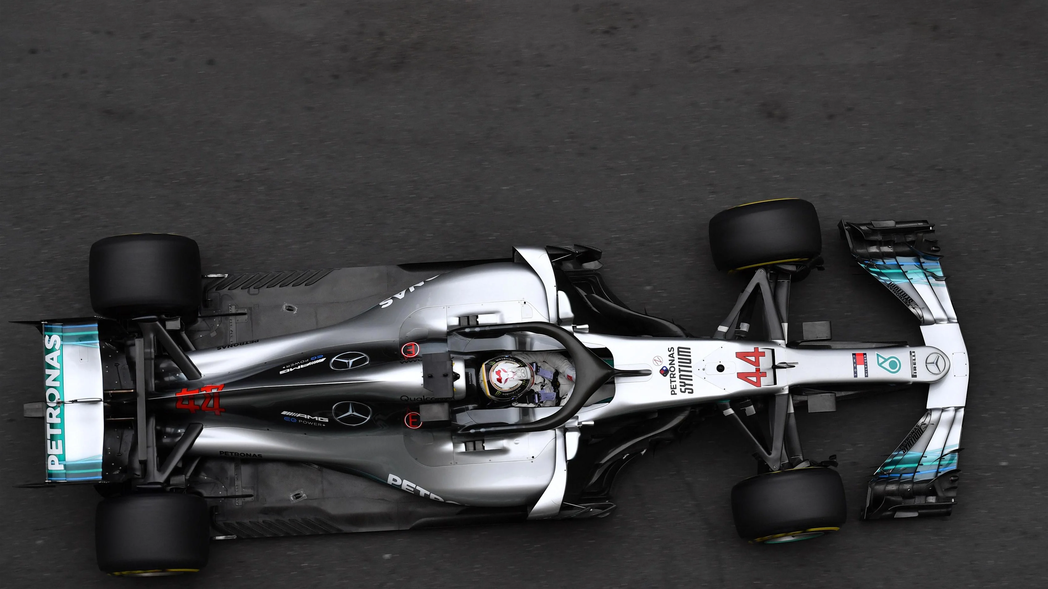 Lewis Hamilton (GBR) Mercedes-AMG F1 W09 EQ Power+ at Formula One World Championship, Rd4, Azerbaijan Grand Prix, Practice, Baku City Circuit, Baku, Azerbaijan, Friday 27 April 2018. © Jerry Andre/Sutton Images