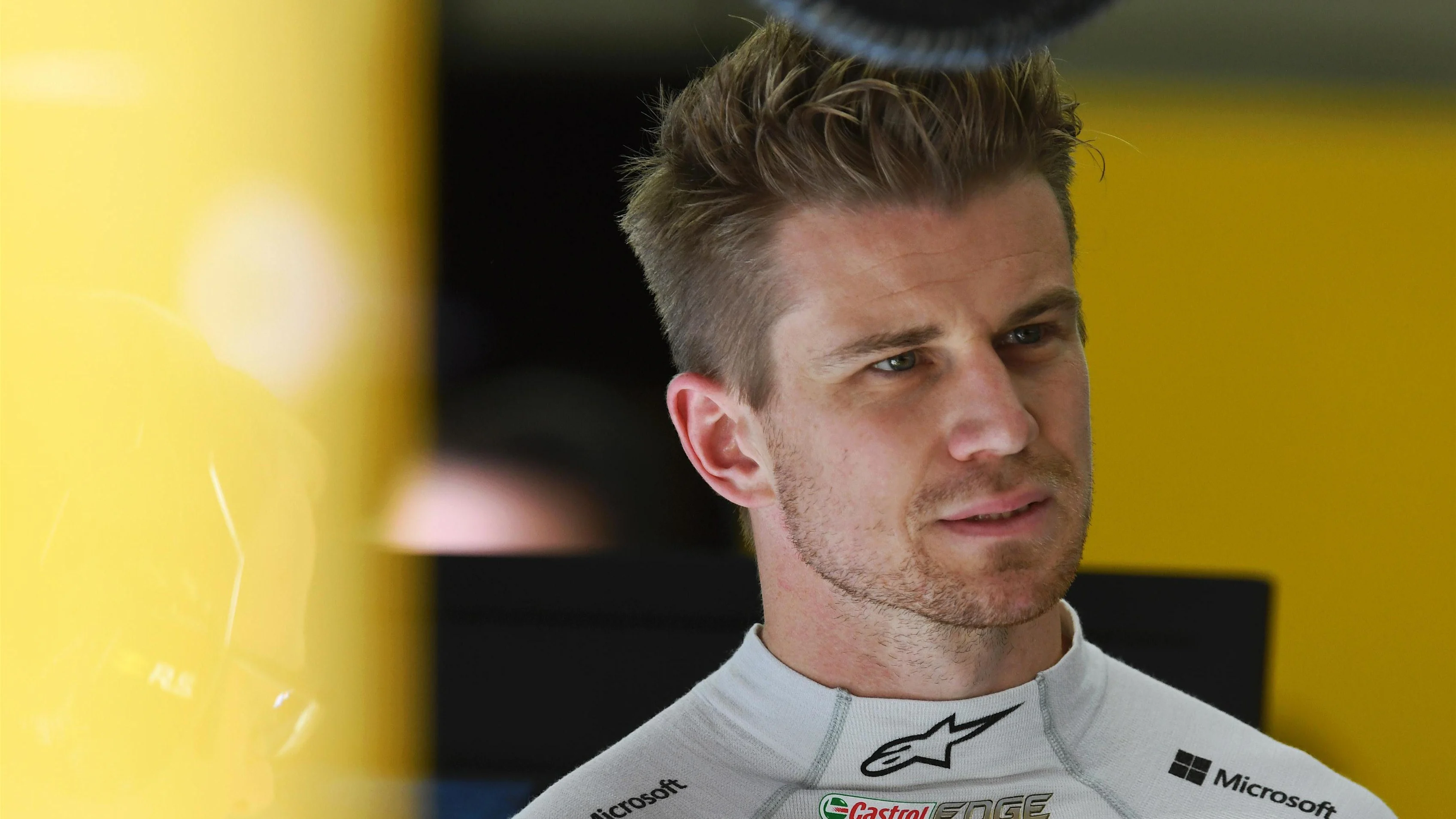 Nico Hulkenberg (GER) Renault Sport F1 Team at Formula One World Championship, Rd2, Bahrain Grand Prix, Qualifying, Bahrain International Circuit, Sakhir, Bahrain, Saturday 7 April 2018. © Mark Sutton/Sutton Images