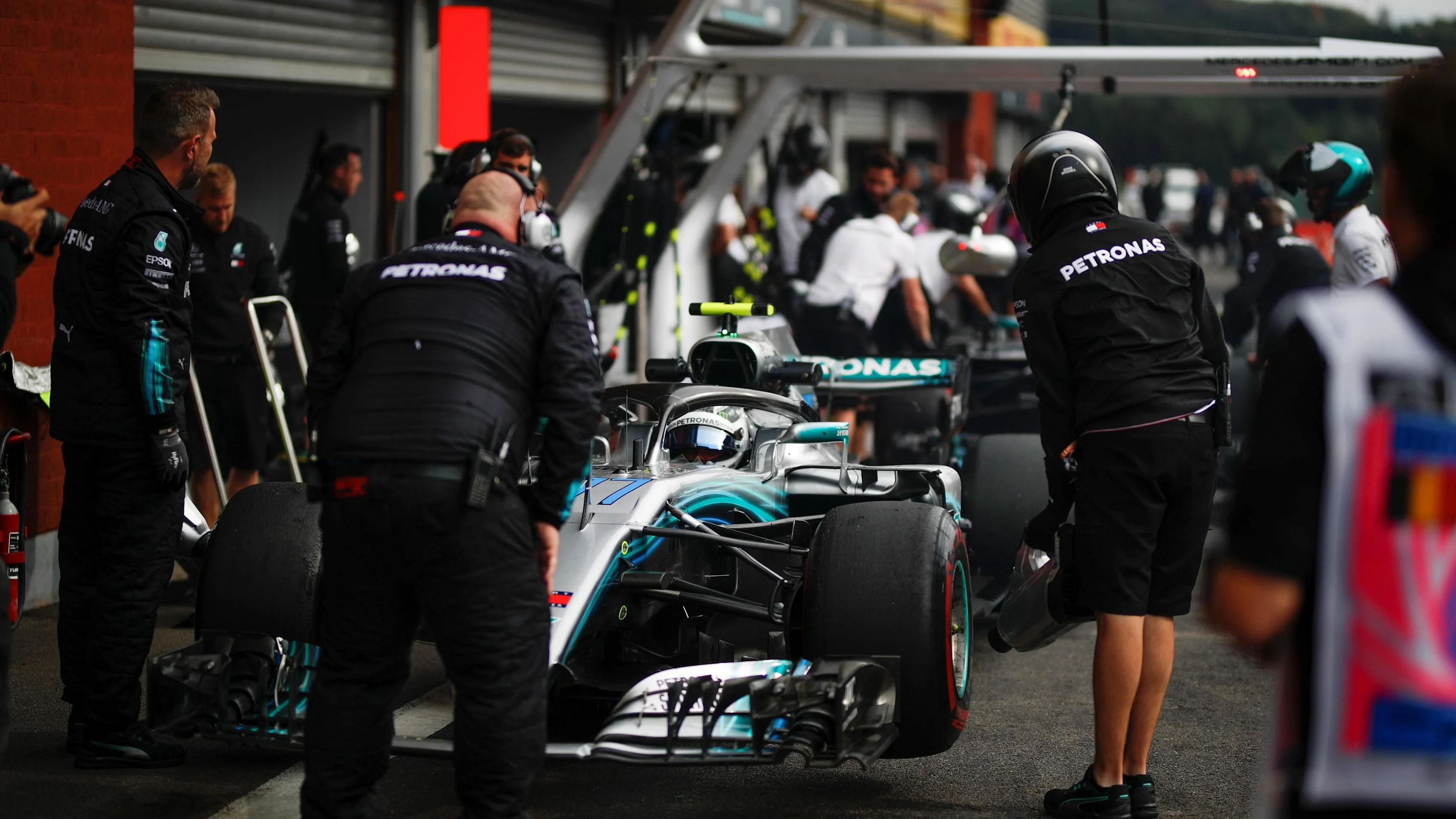 Valtteri Bottas, Mercedes AMG F1 W09 at Formula One World Championship, Rd13, Belgian Grand Prix,