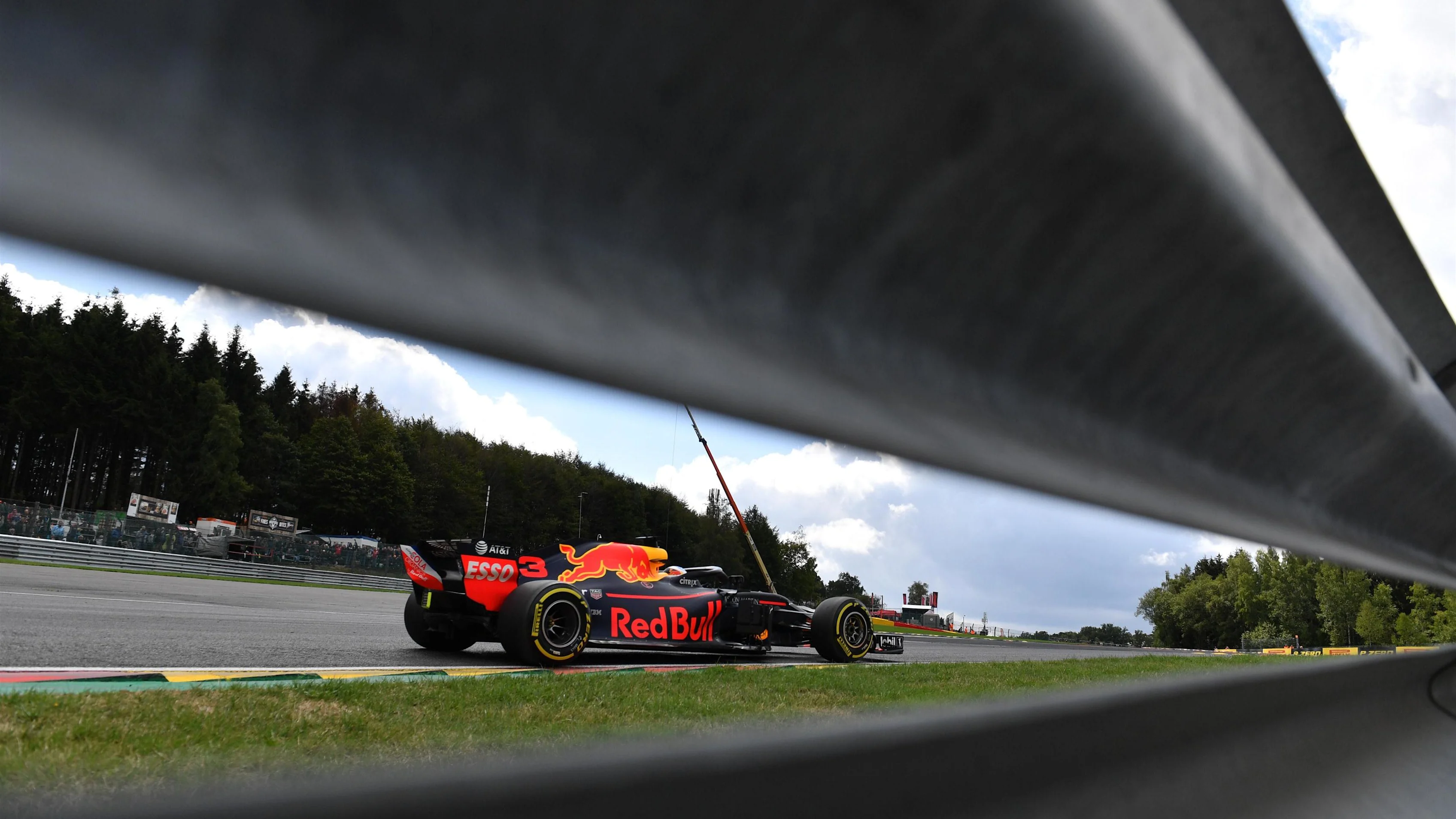 Daniel Ricciardo, Red Bull Racing RB14 at Formula One World Championship, Rd13, Belgian Grand Prix, Qualifying, Spa Francorchamps, Belgium, Saturday 25 August 2018. © Mark Sutton/Sutton Images