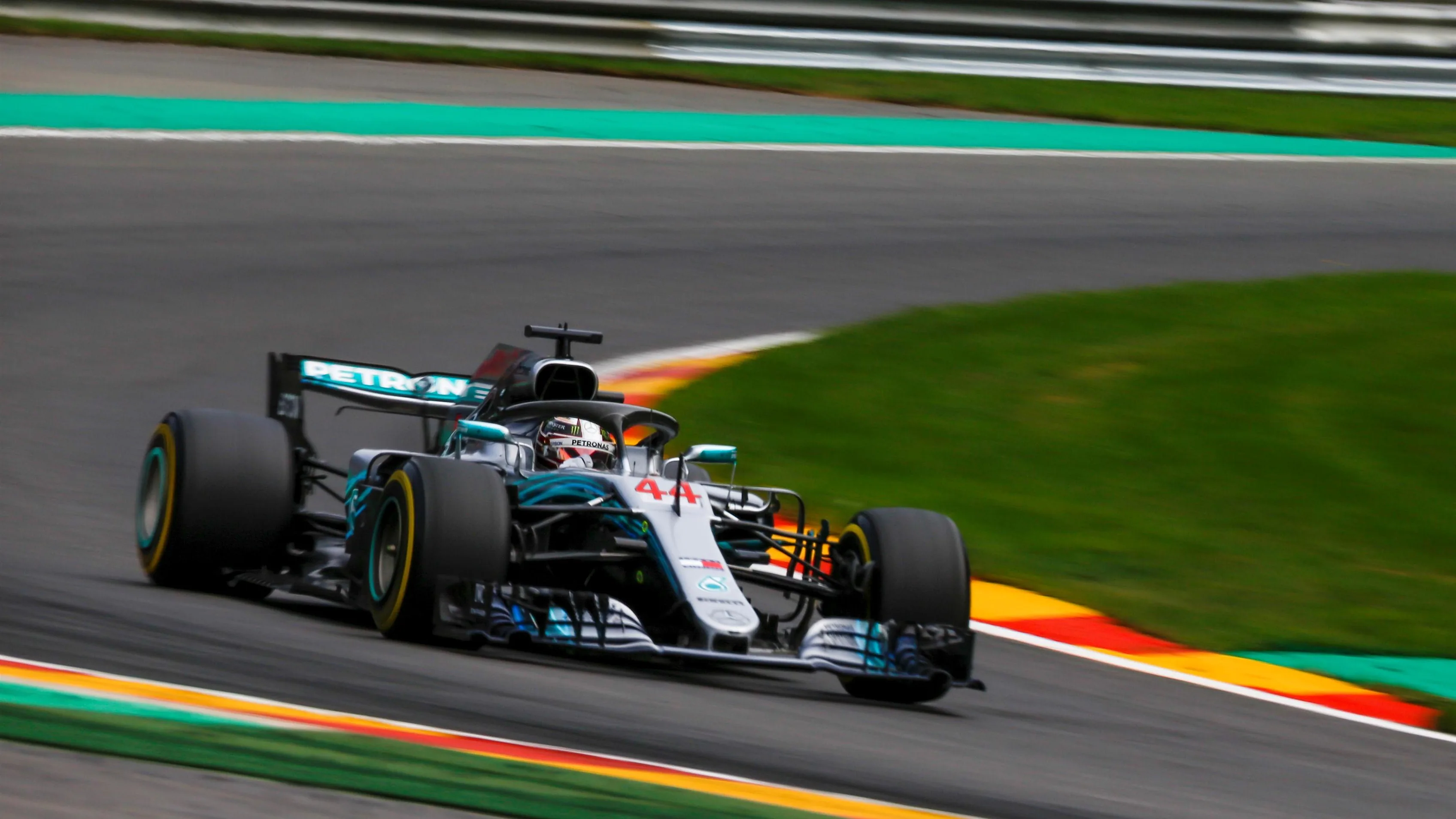 Lewis Hamilton, Mercedes AMG F1 W09 at Formula One World Championship, Rd13, Belgian Grand Prix,