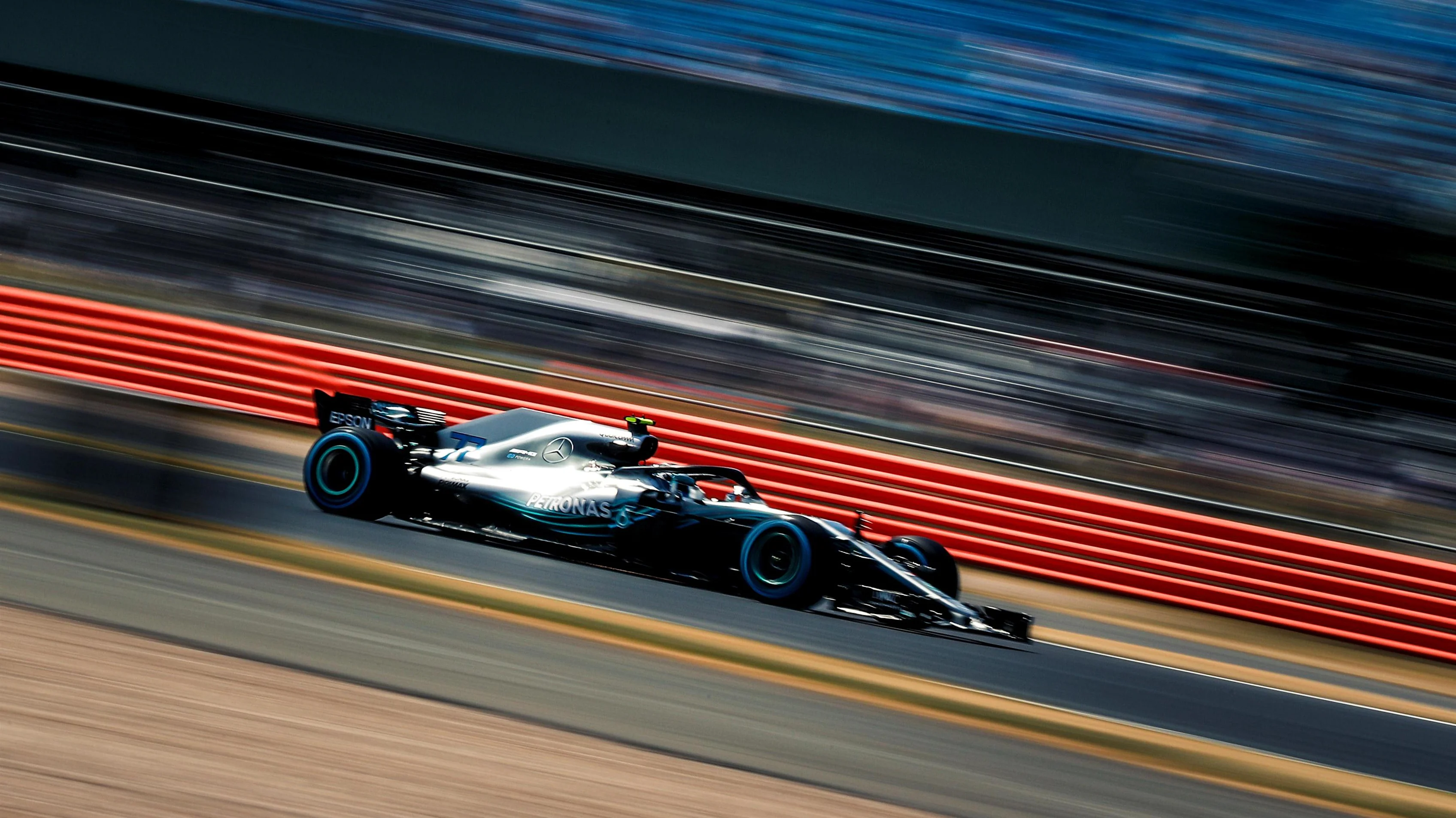 Valtteri Bottas (FIN) Mercedes-AMG F1 W09 EQ Power+ at Formula One World Championship, Rd10,
