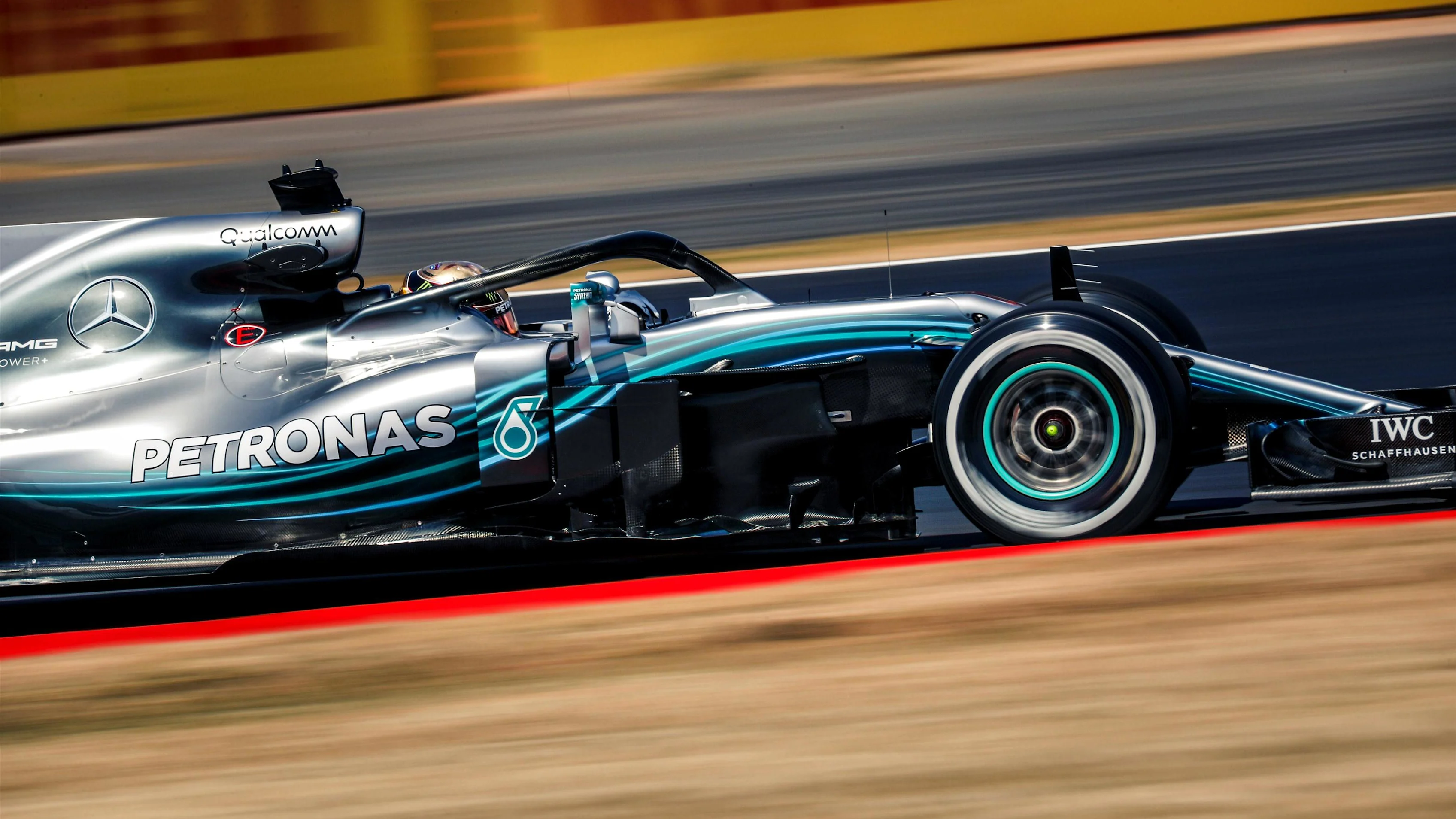Lewis Hamilton (GBR) Mercedes-AMG F1 W09 EQ Power+ at Formula One World Championship, Rd10, British