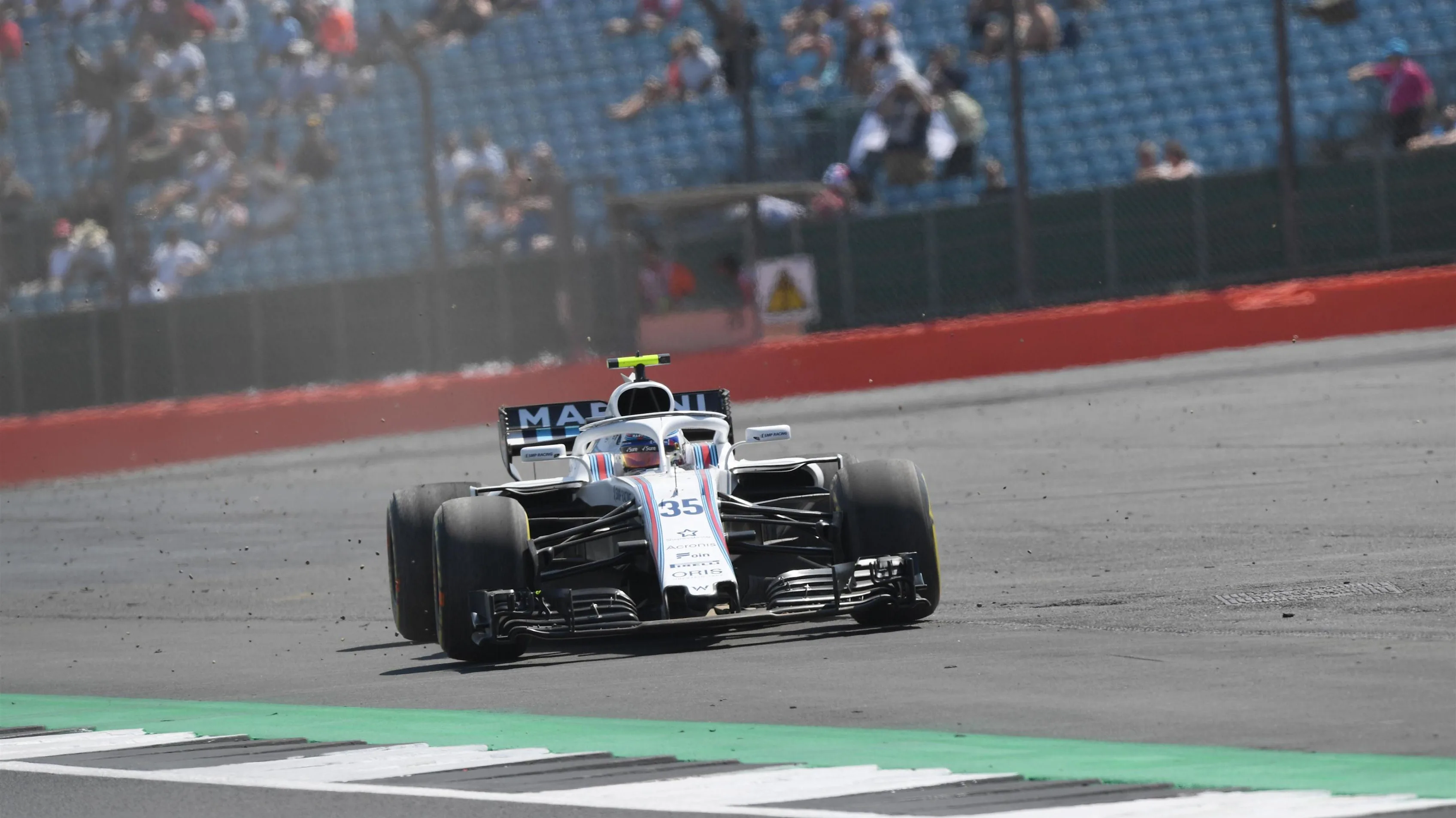 Sergey Sirotkin (RUS) Williams FW41 at Formula One World Championship, Rd10, British Grand Prix,