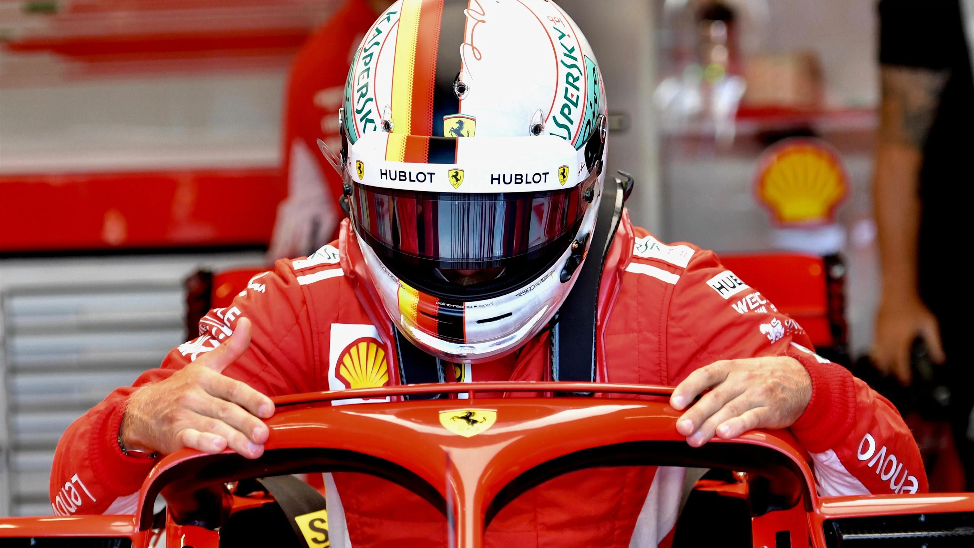 Sebastian Vettel (GER) Ferrari SF-71H at Formula One World Championship, Rd10, British Grand Prix,