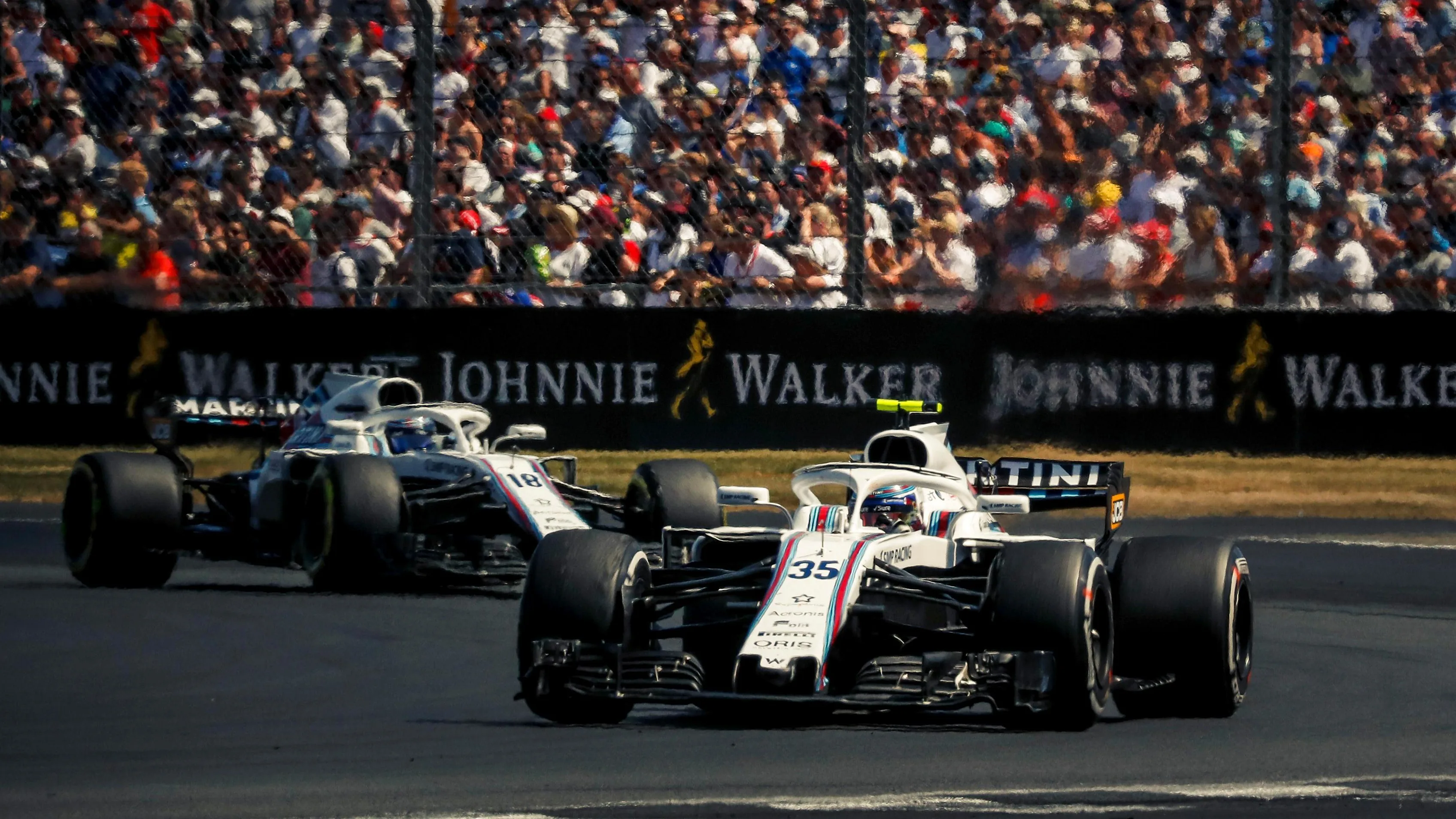 Sergey Sirotkin (RUS) Williams FW41 at Formula One World Championship, Rd10, British Grand Prix,