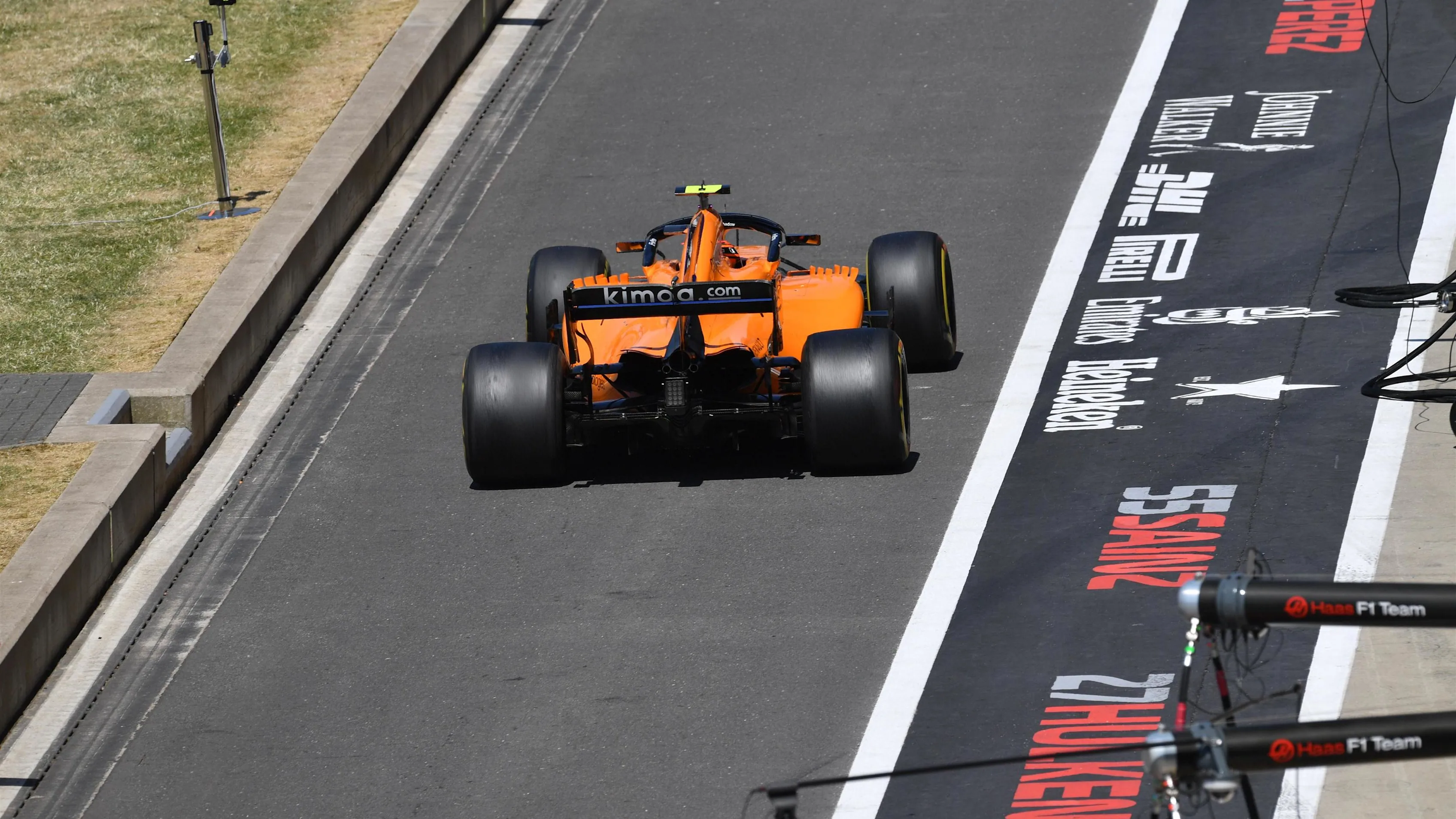 Stoffel Vandoorne (BEL) McLaren MCL33 at Formula One World Championship, Rd10, British Grand Prix,