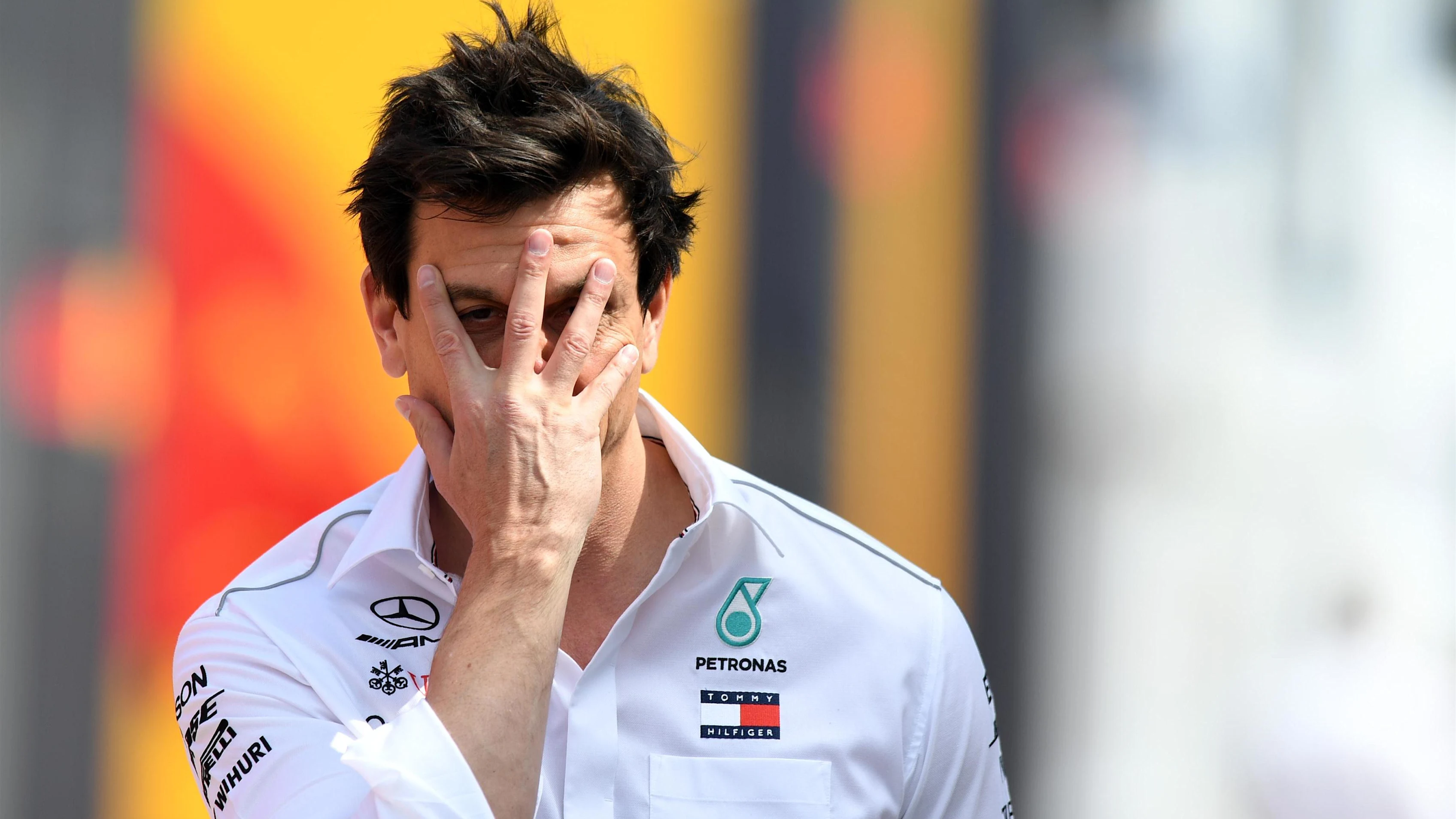 Toto Wolff (AUT) Mercedes AMG F1 Director of Motorsport at Formula One World Championship, Rd10, British Grand Prix, Preparations, Silverstone, England, Thursday 5 July 2018. © Mark Sutton/Sutton Images