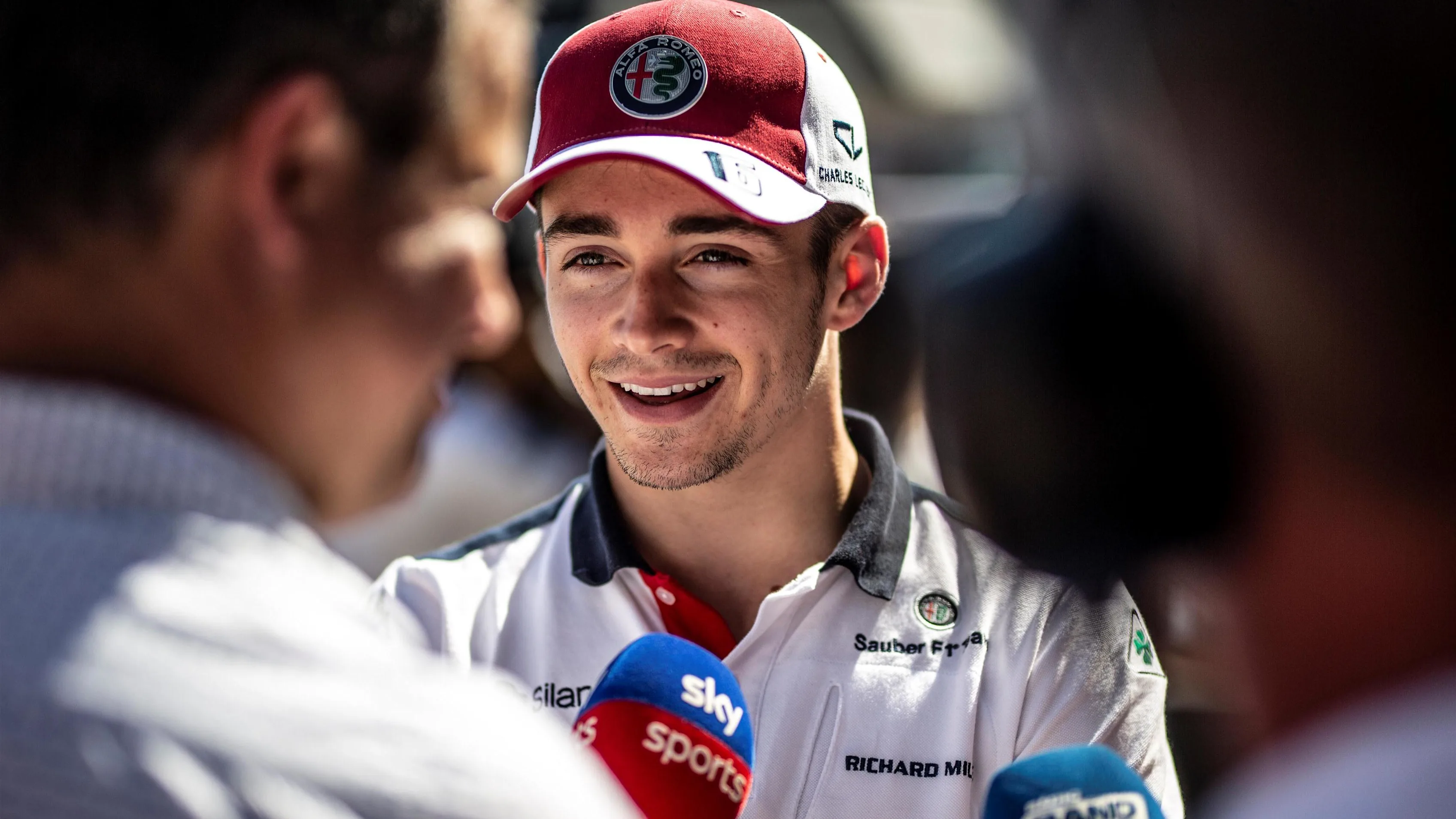 Charles Leclerc (MON) Alfa Romeo Sauber F1 Team at Formula One World Championship, Rd10, British