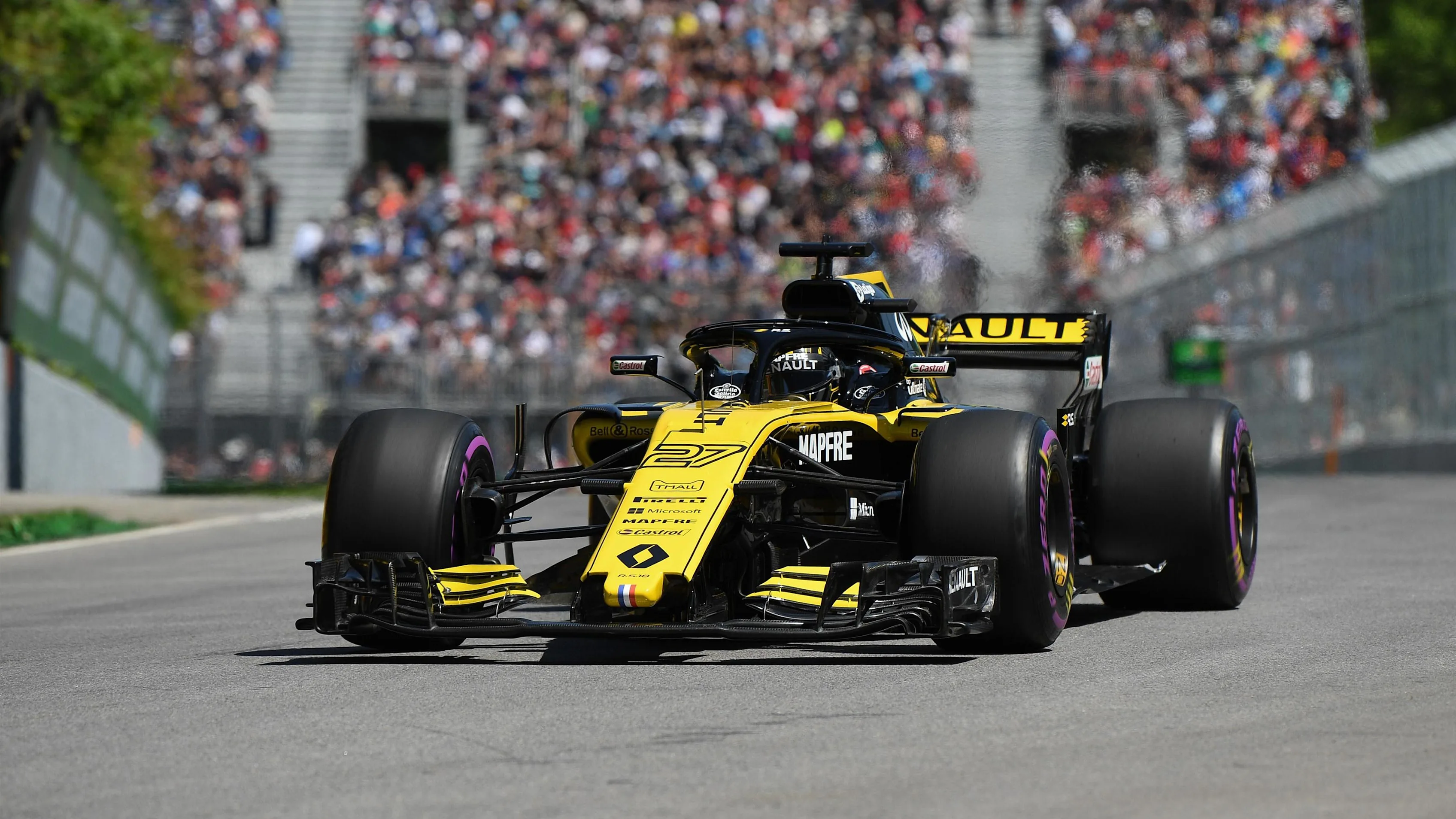 Nico Hulkenberg (GER) Renault Sport F1 Team RS18 at Formula One World Championship, Rd7, Canadian
