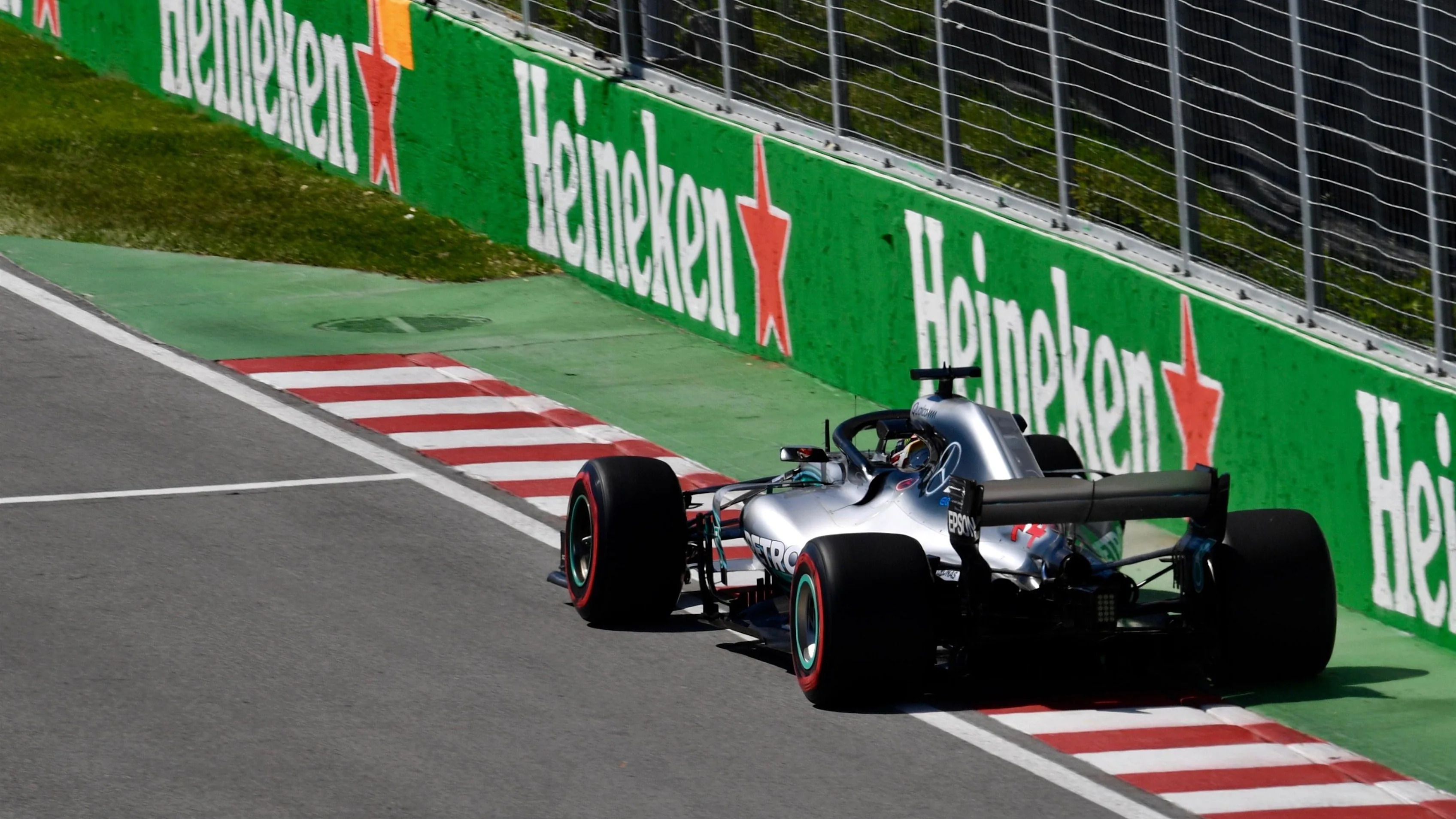 Lewis Hamilton (GBR) Mercedes-AMG F1 W09 EQ Power+ at Formula One World Championship, Rd7, Canadian