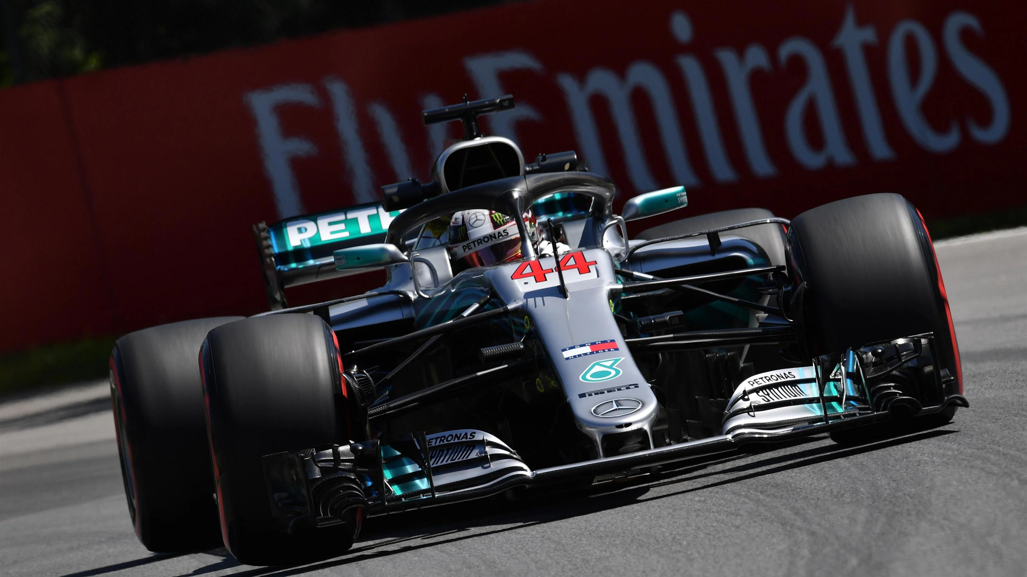 Lewis Hamilton (GBR) Mercedes-AMG F1 W09 EQ Power+ at Formula One World Championship, Rd7, Canadian Grand Prix, Practice, Montreal, Canada, Friday 8 June 2018. © Jerry Andre/Sutton Images