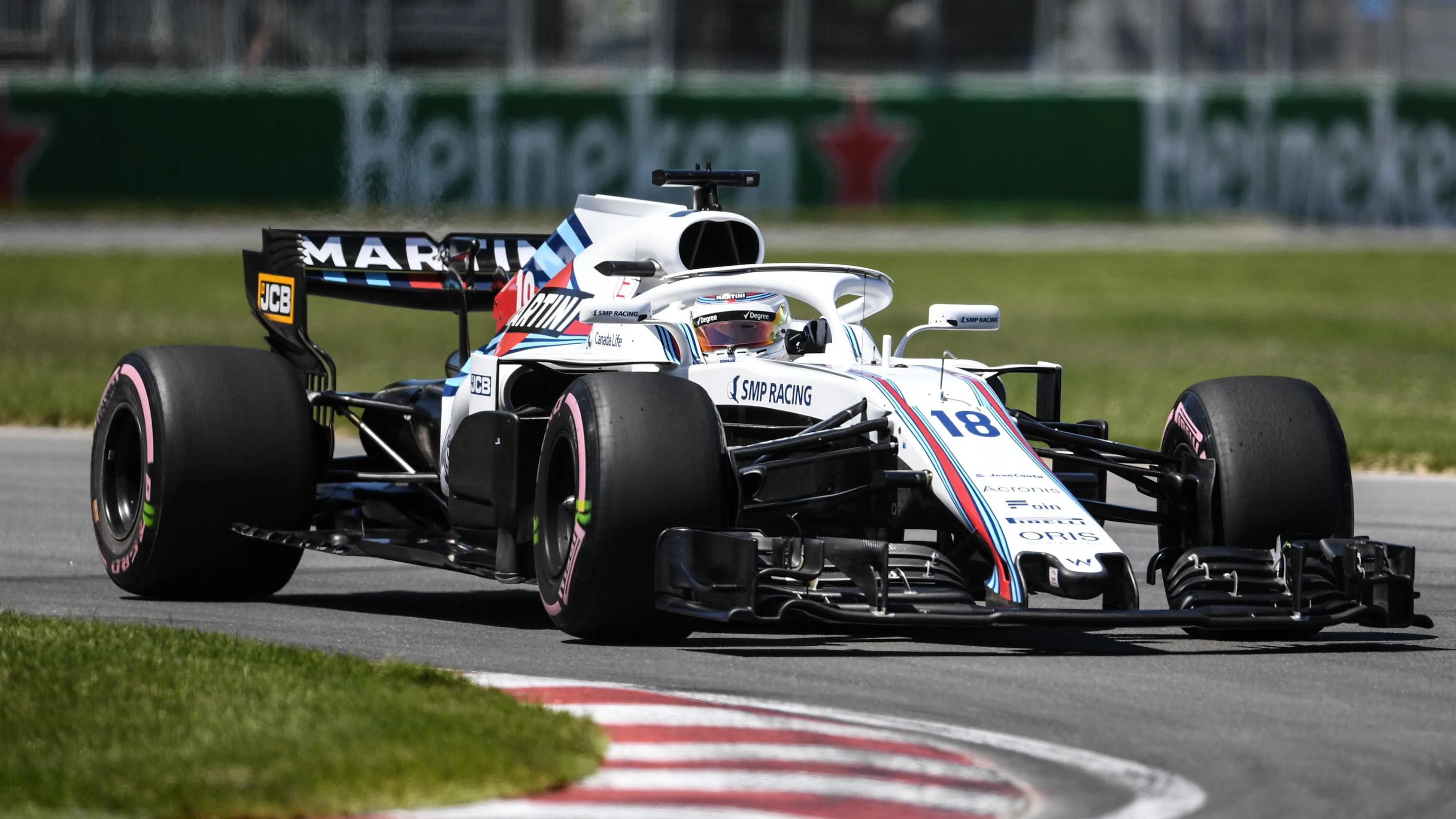 Lance Stroll (CDN) Williams FW41 at Formula One World Championship, Rd7, Canadian Grand Prix,